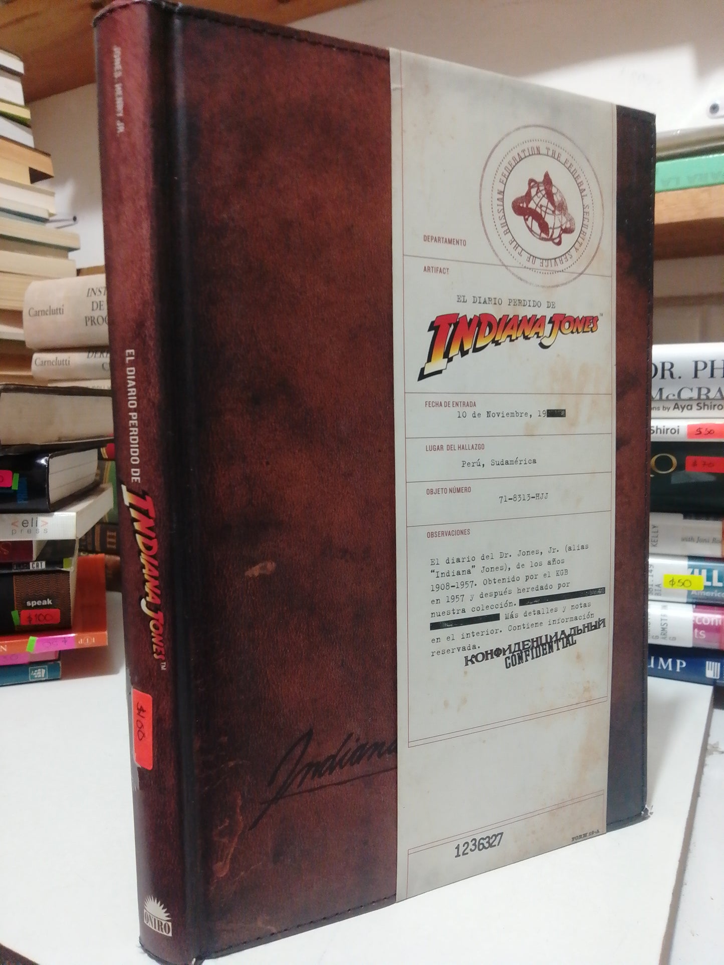 EL DIARIO PERDIDO DE INDIANA JONES USADO IDIOMAS JUAREZ