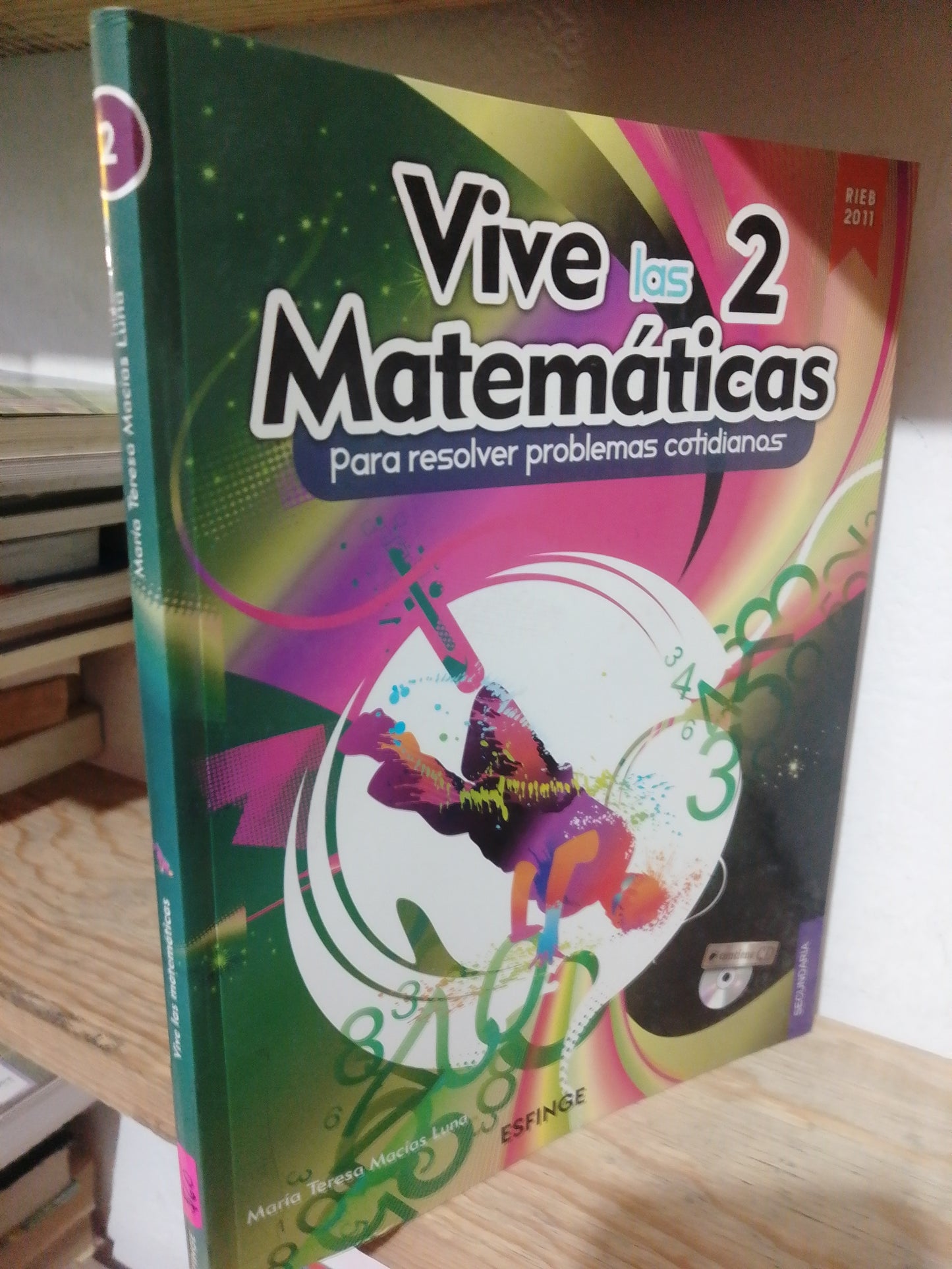 VIVE LAS 2 MATEMATICAS POR MARIA TERESA MACIAS USADO MATEMATICAS JUAREZ