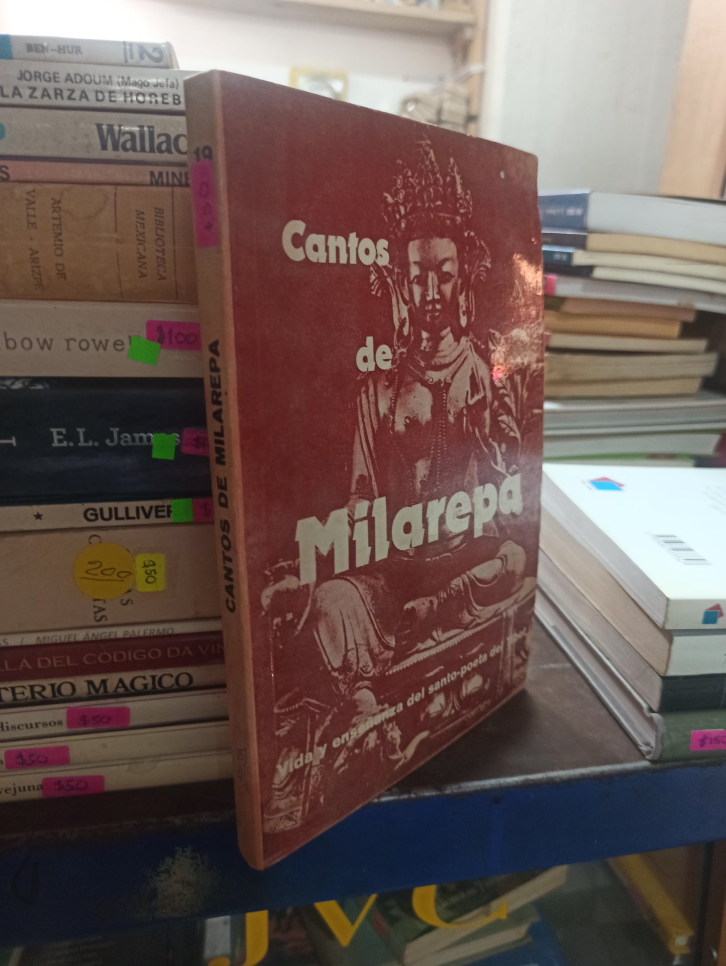 CANTOS DE MILAREPA POR EDITORIAL YUG USADO NOVELAS ALDAMA