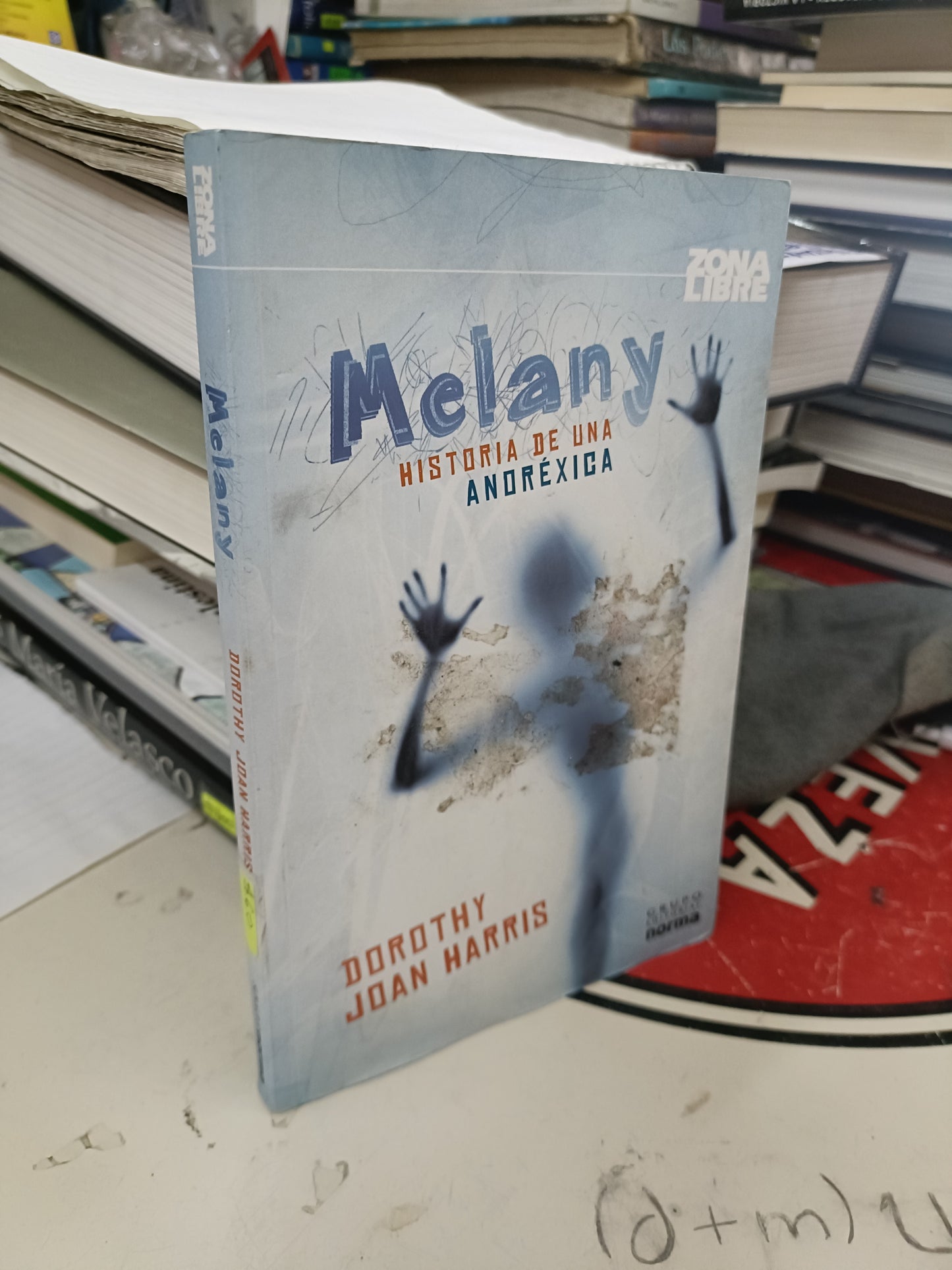 MELANY HISTORIA DE UNA ANOREXICA POR DOROTHY JOAN HARRIS USADO NOVELA LITERARIO 207