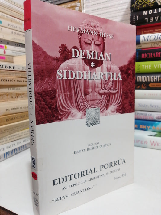 DAMIÁN, SIDDHARTHA POR HERMAN HASSE USADO NOVELA JUÁREZ