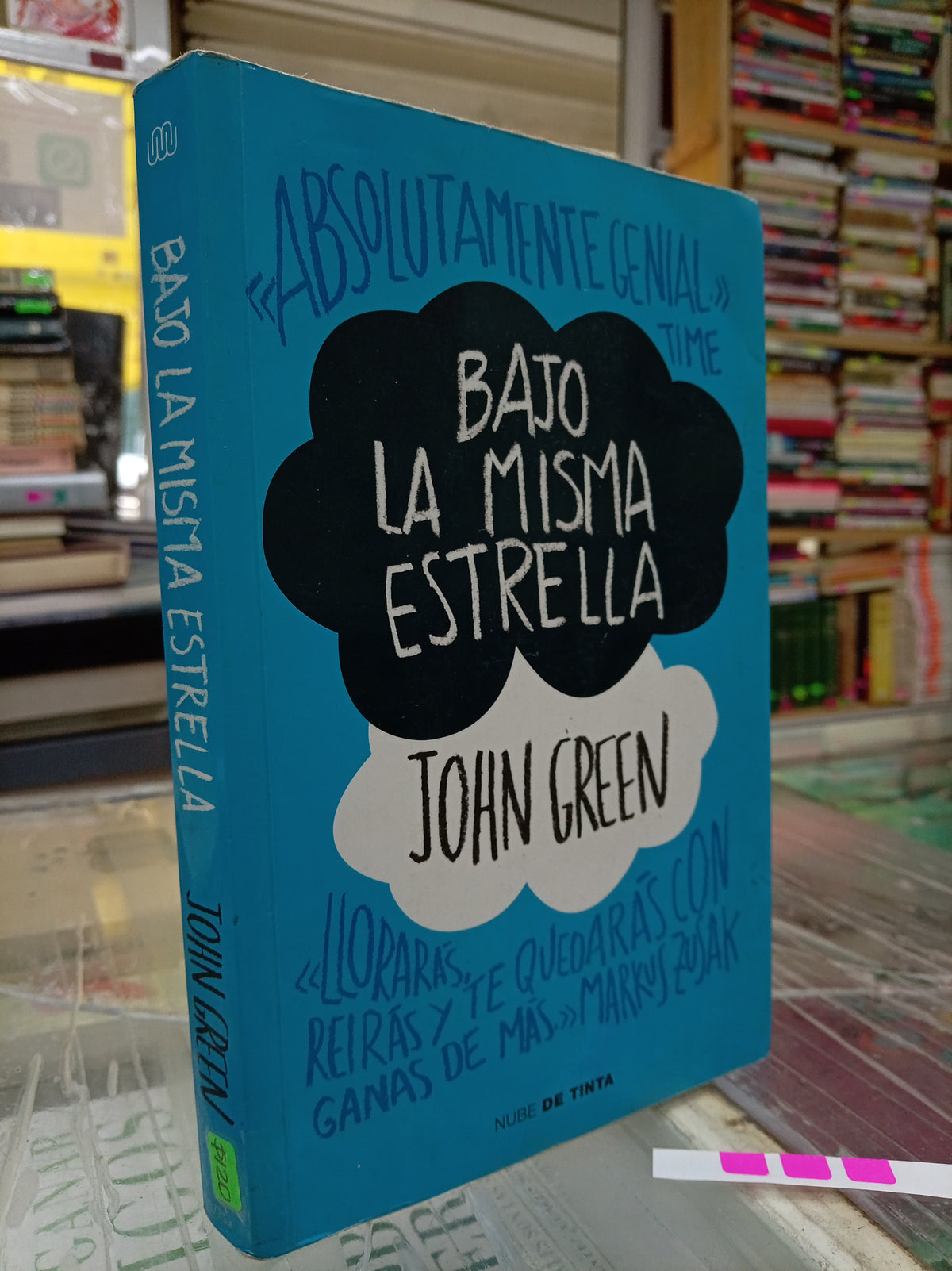 BAJO LA MISMA ESTRELLA POR JOHN GREEN USADO NOVELA JUAREZ 507