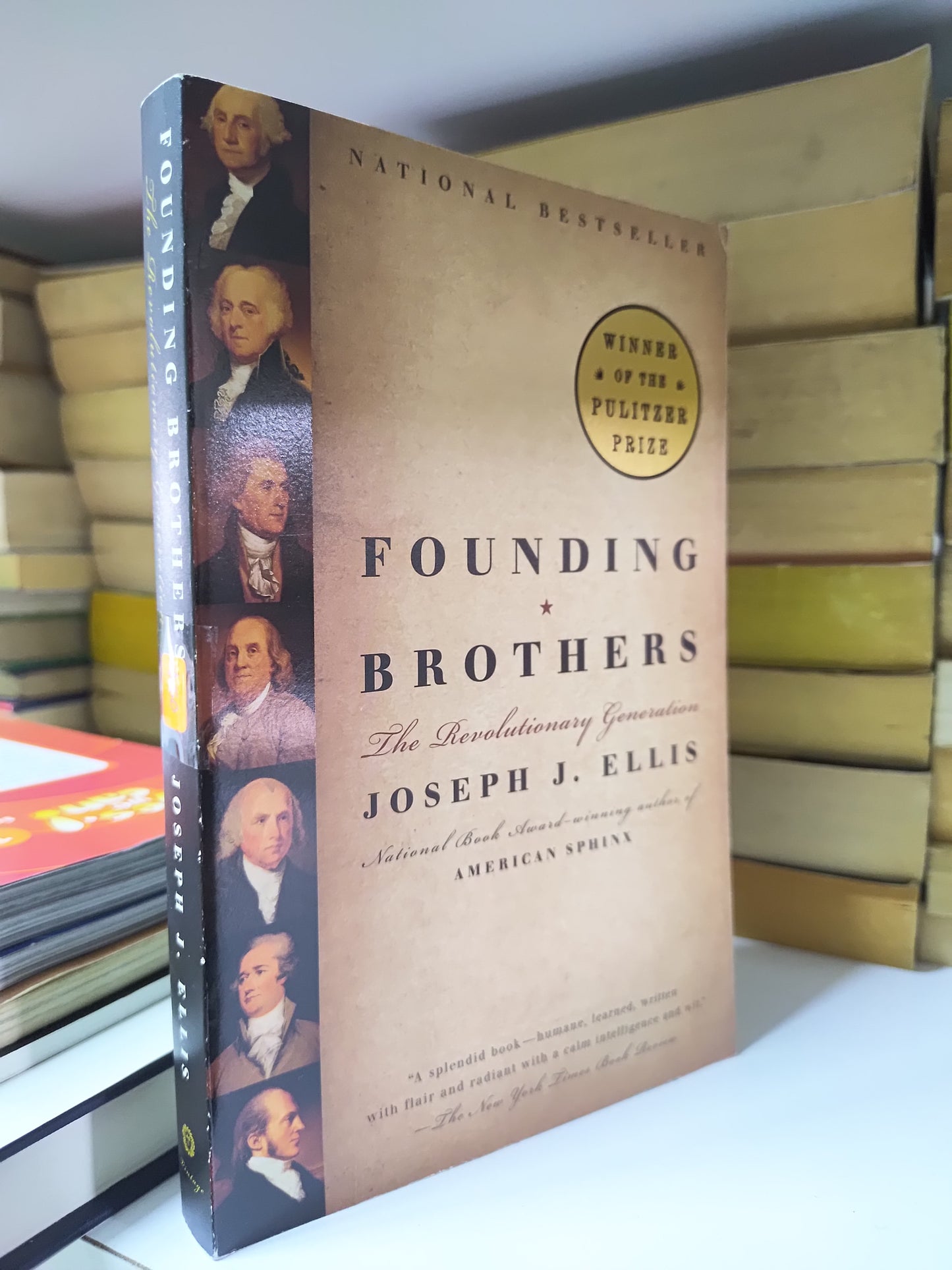 FOUNDING BROTHERS POR JOSEPH J. ELLIS USADO IDIOMAS JUAREZ 515