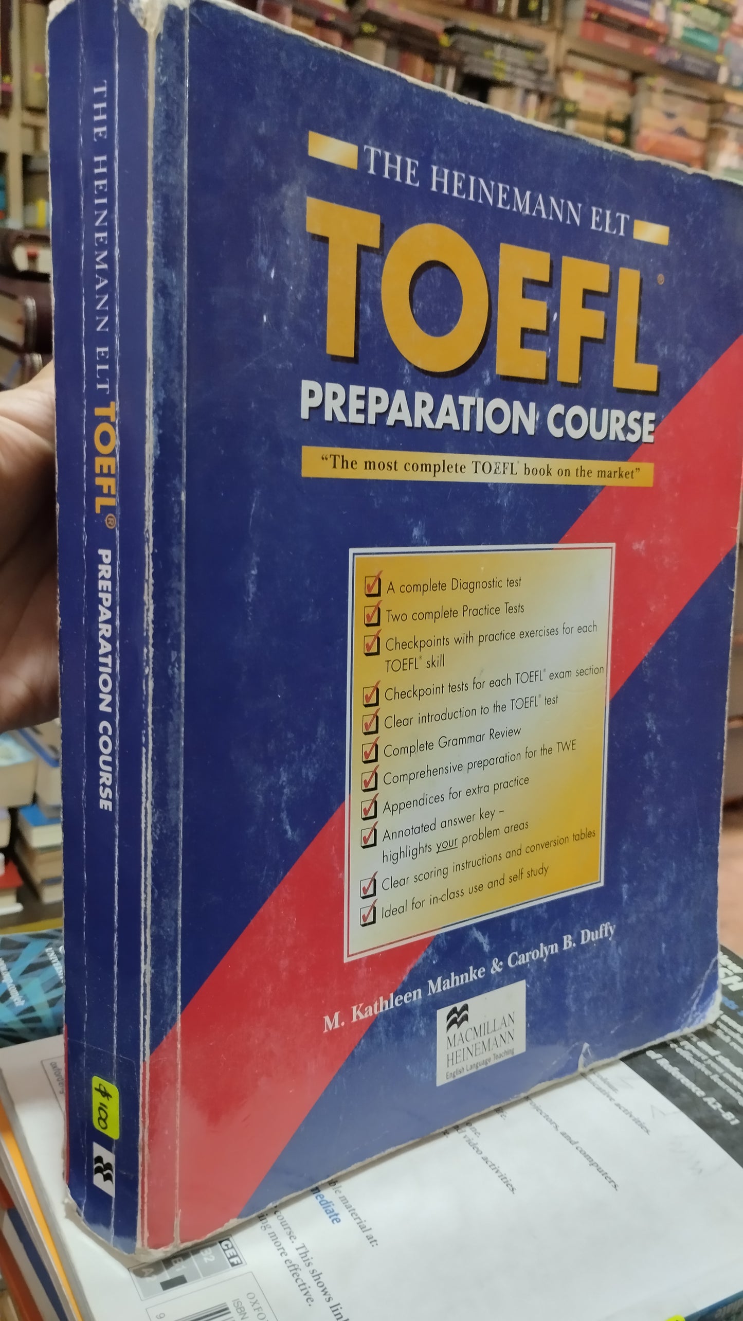 THE HEINEMANN ELT TOEFL PREPARATION COURSE POR M KATHLEEN LIBRO USADO IDIOMAS ALDAMA