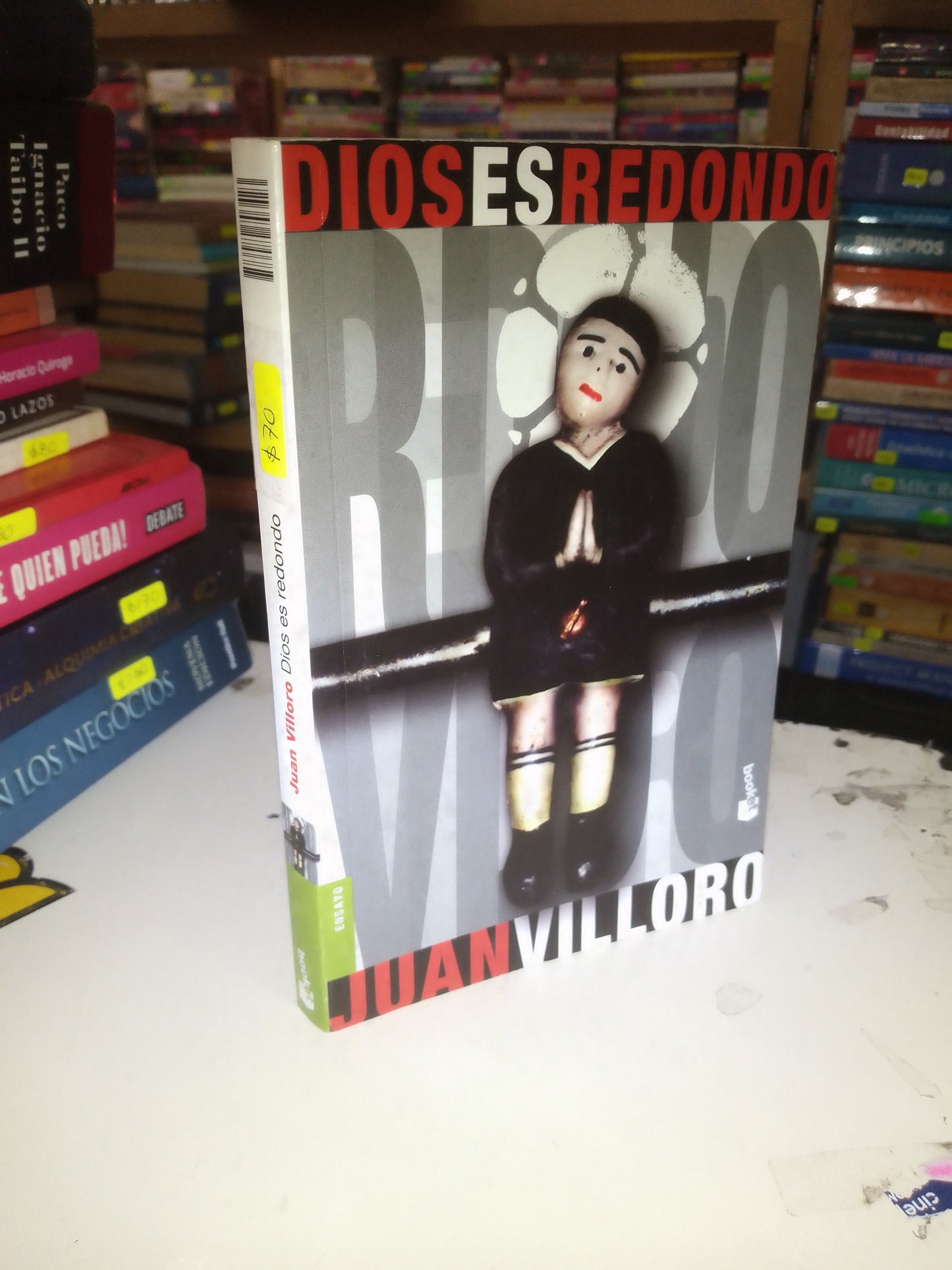 DIOS ES REDONDO POR JUAN VILLORO USADO NOVELA LITERARIO 207
