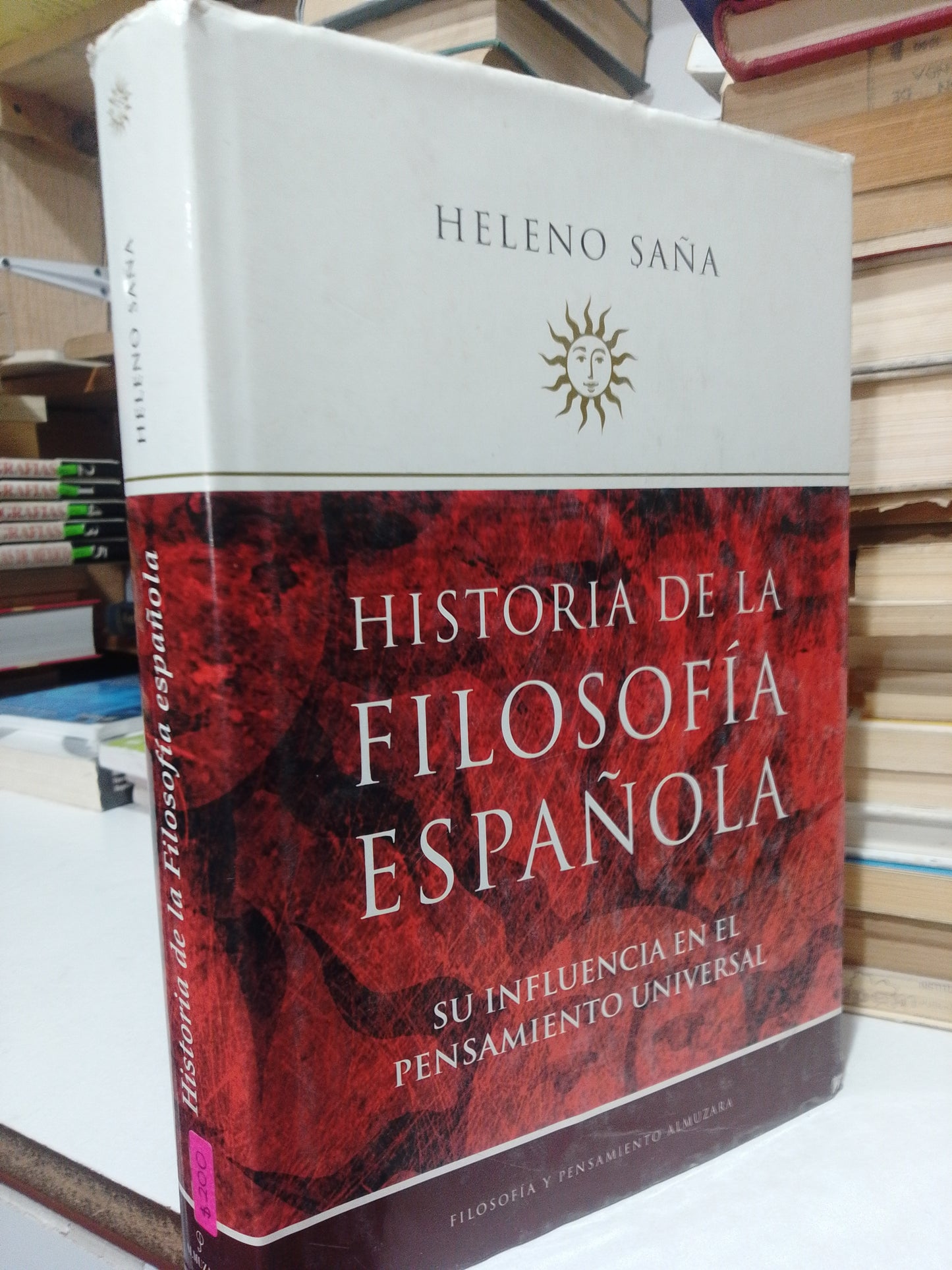 HISTORIA DE LA FILOSOFIA ESPAÑOLA POR HELENO SAÑA USADO FILOSOFIA JUAREZ