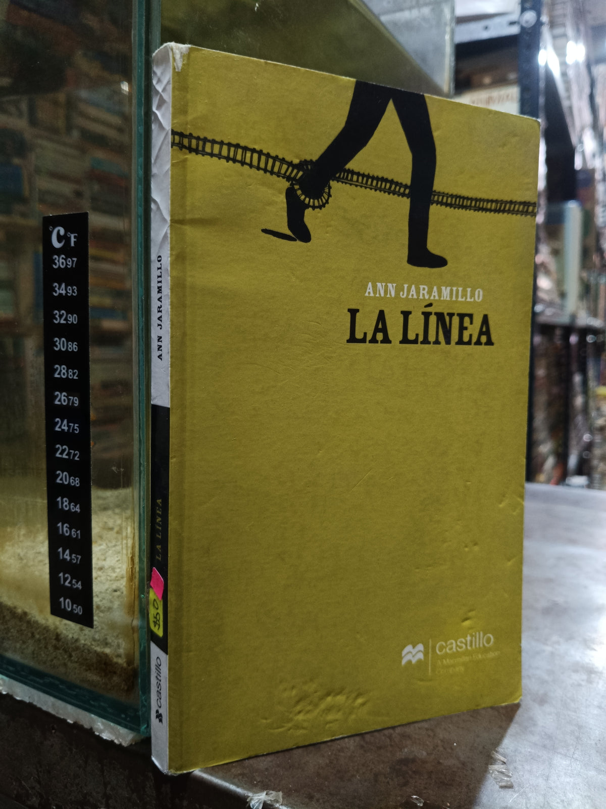 LA LINEA POR ANN JARAMILLO USADO NOVELA ALDAMA