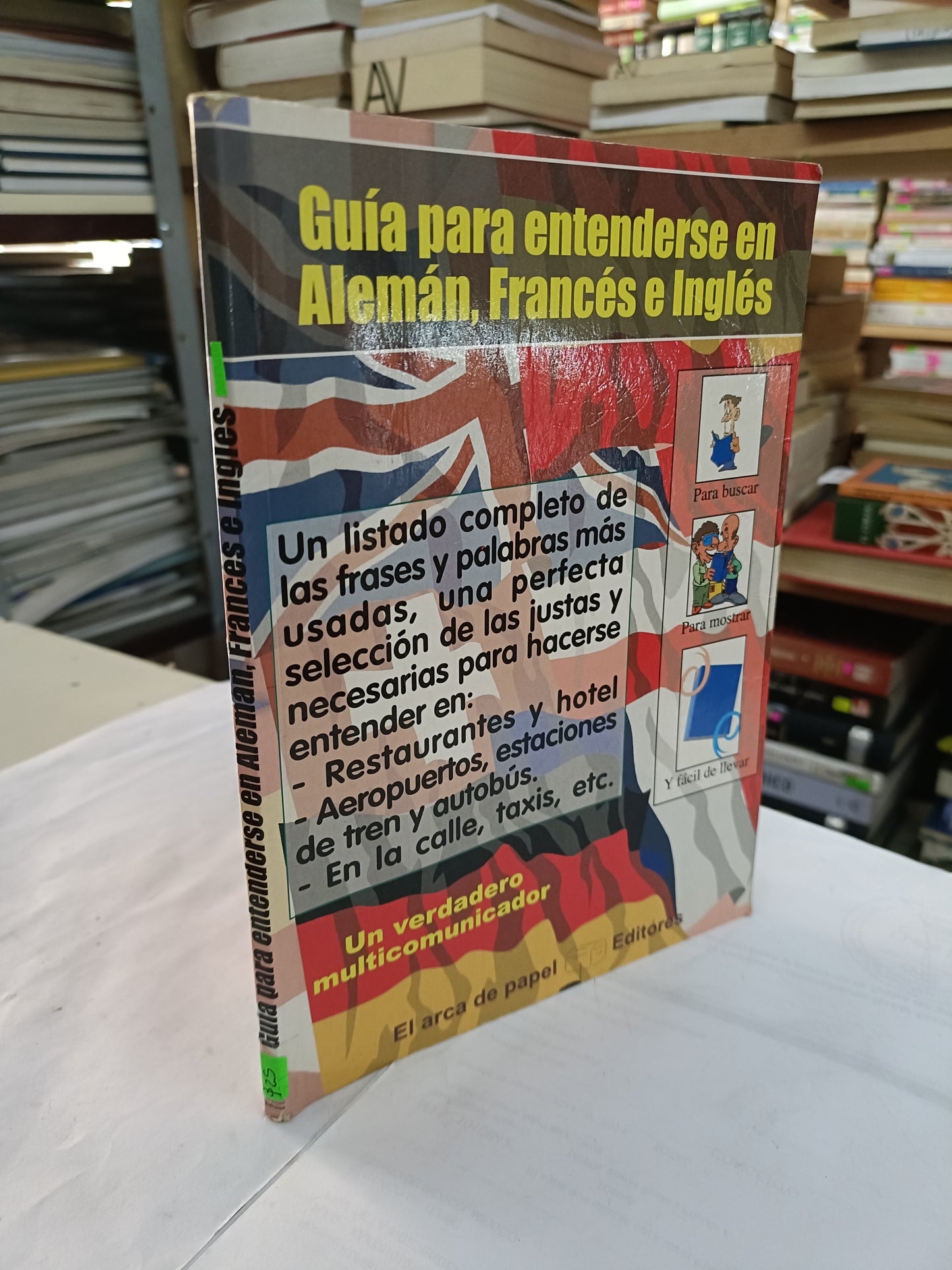 GUIA PARA ENTENDERSE EN ALEMAN, FRANCES E INGLES USADO IDIOMA LITERARIO 207