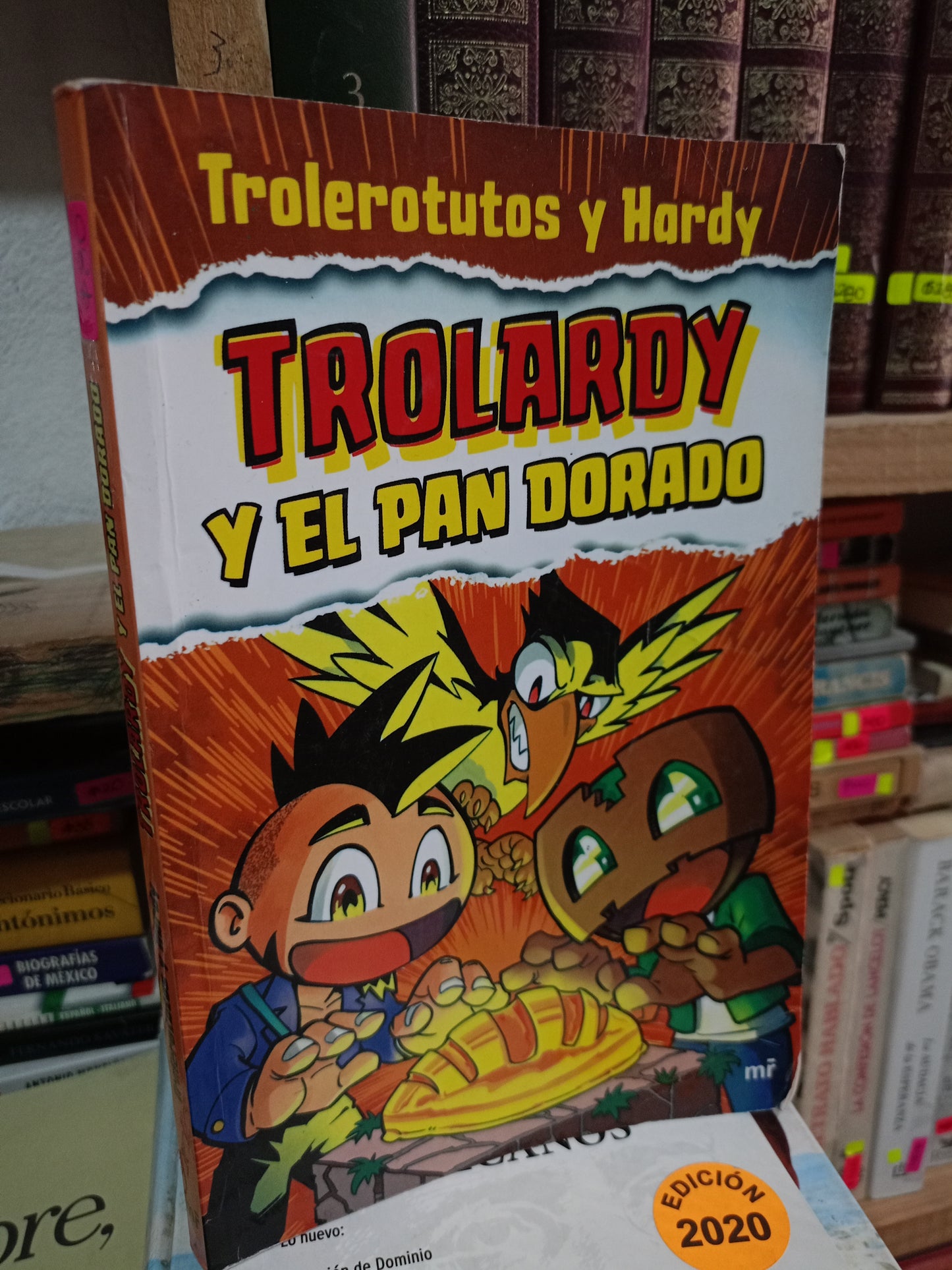 TROLARDY Y EL PAN DORADO POR TROLEROTUTOS Y HARDY USADO INFANTIL LITERARIO 305