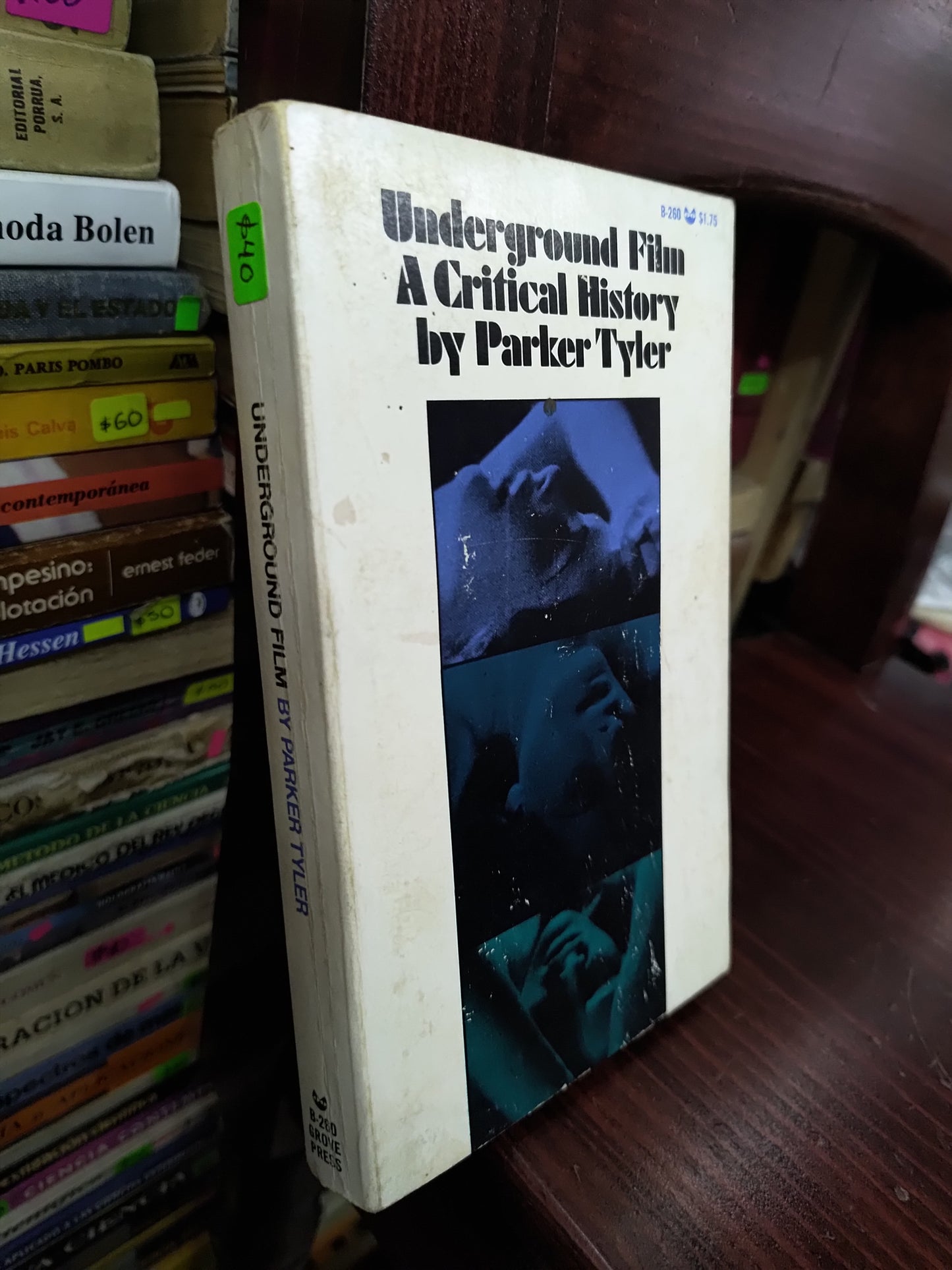 UNDERGROUND FILM A CRITICAL HISTORY POR PARKER TYLER USADO IDIOMAS LITERARIO 207