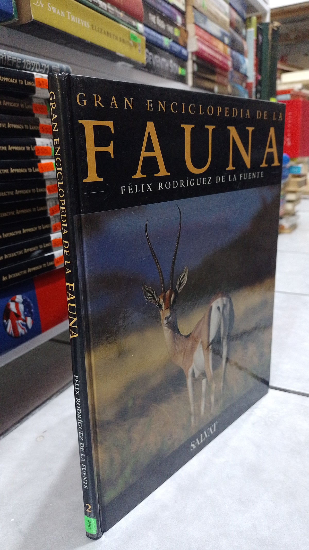 GRAN ENCICLOPEDIA DE LA FAUNA 2 POR FELIX RODRIGUEZ DE LA FUENTE USADO BIOLOGIA JUAREZ 507