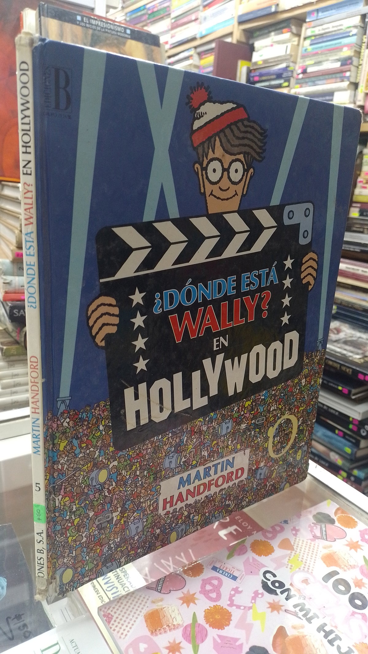¿DONDE ESTA WALLY? EN HOLLYWOOD POR MARTIN HANDFORD USADO INFANTIL JUAREZ 507
