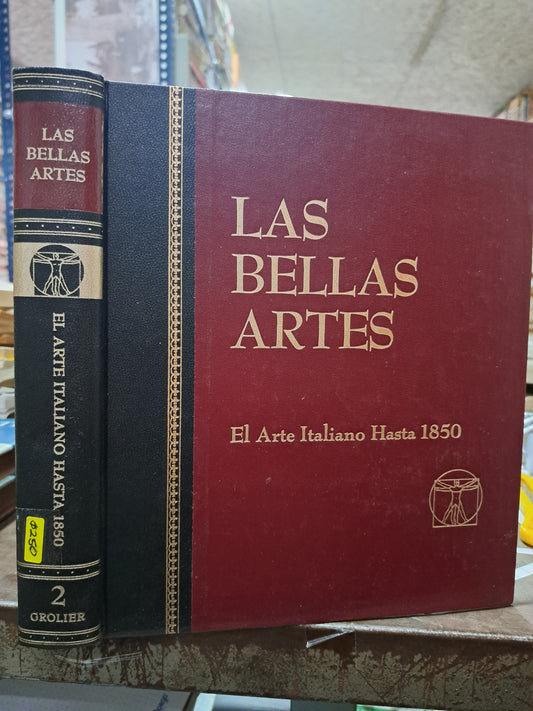 EL ARTE ITALIANO HASTA 1850 LAS BELLAS ARTES ENCICLOPEDIA USADO ARTE ALAMA