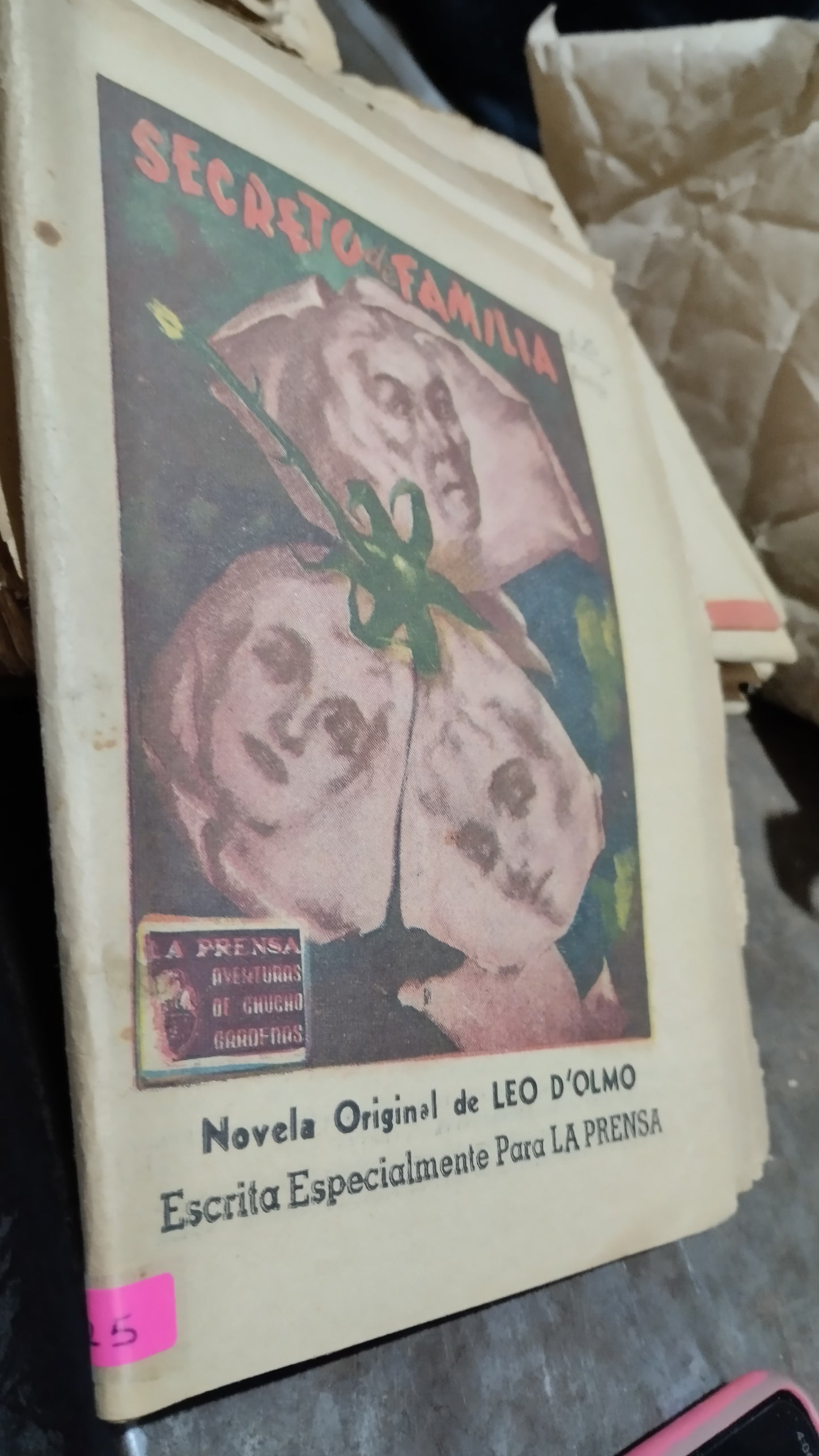 SECRETO DE FAMILIA POR LEO D OLMO LIBRO USADO ANTIGUO ALDAMA