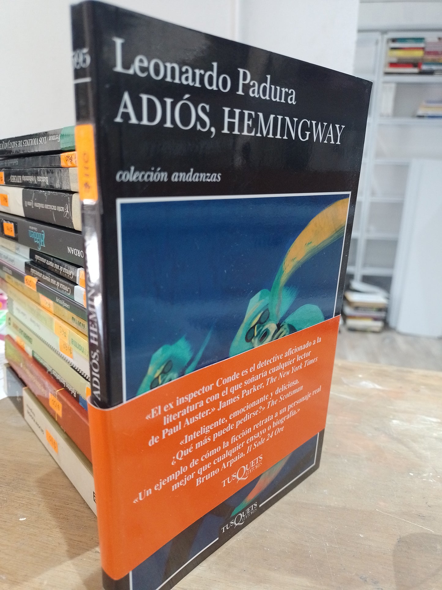 ADIOS HEMINGWAY POR LEONARDO PADURA USADO NOVELA JUAREZ 515