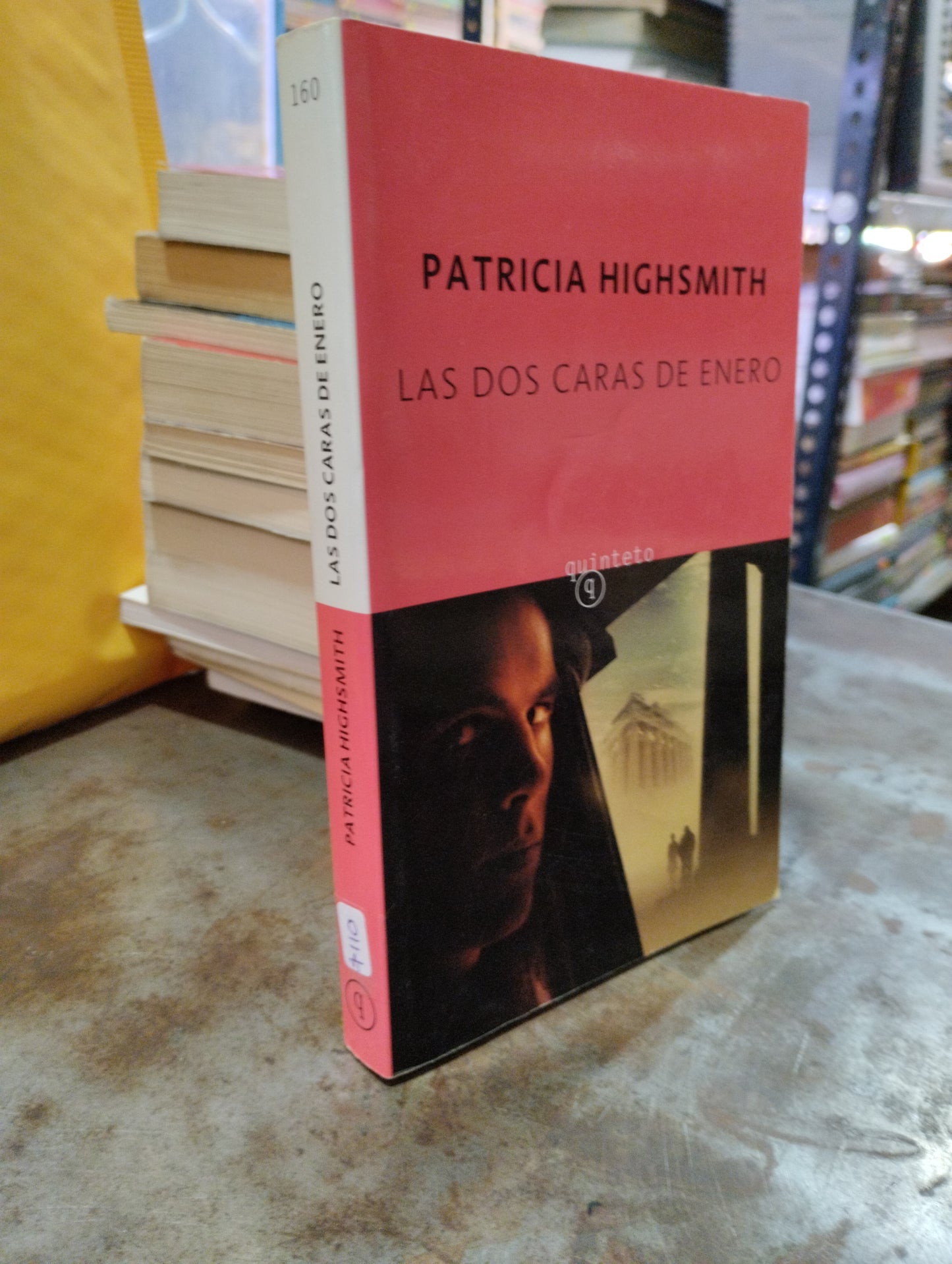LAS DOS CARAS DE ENERO POR PATRICIA HIGHSMITH USADO NOVELAS ALDAMA