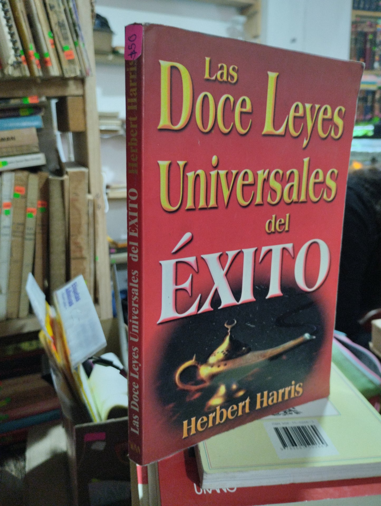 LAS DOCE LEYES UNIVERSALES DEL EXITO POR HERBERT HARRIS USADO SUPERACION PERSONAL ALDAMA