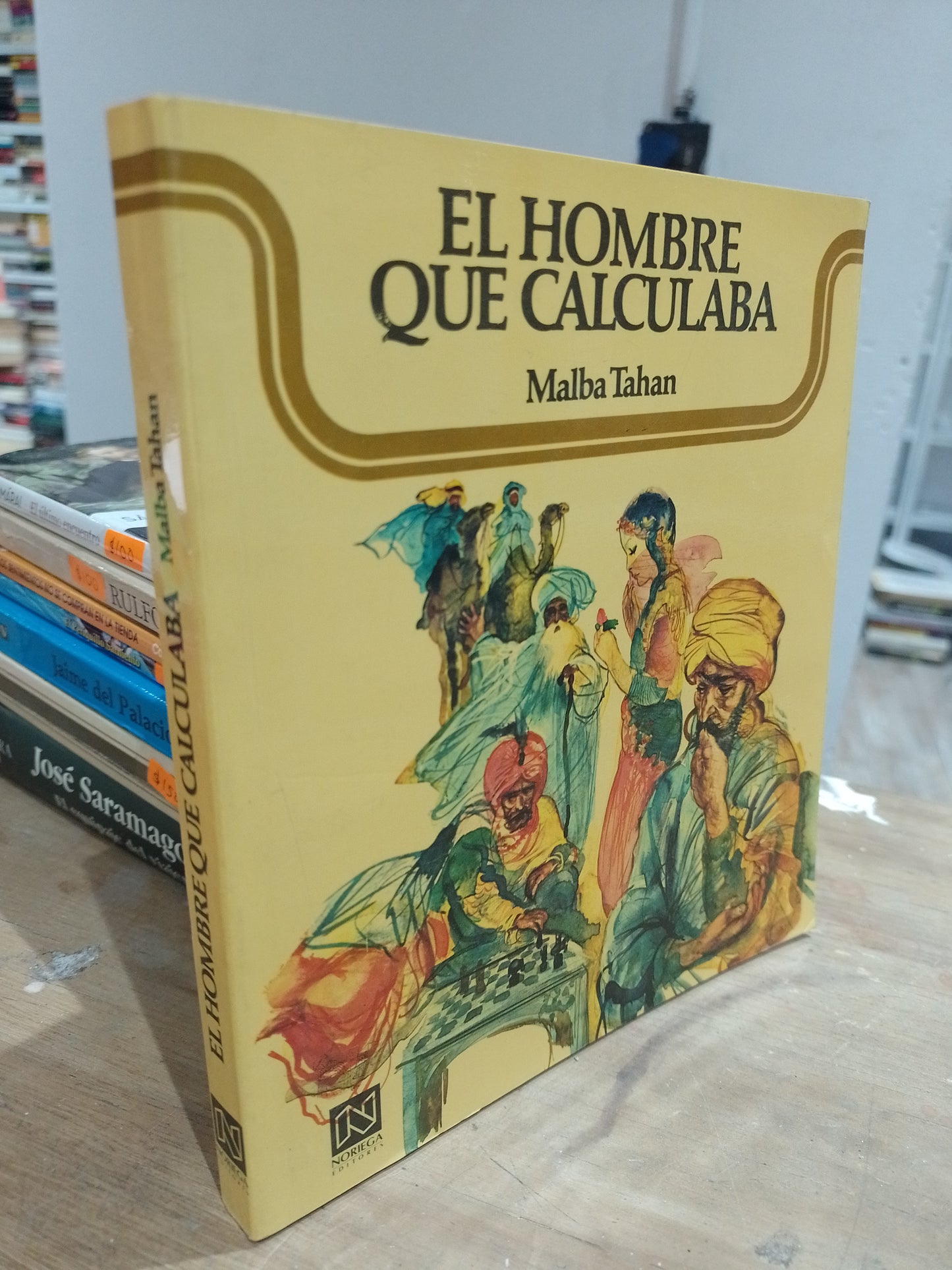 EL HOMBRE QUE CALCULABA POR MALBA TAHAN USADO NOVELA JUAREZ 515