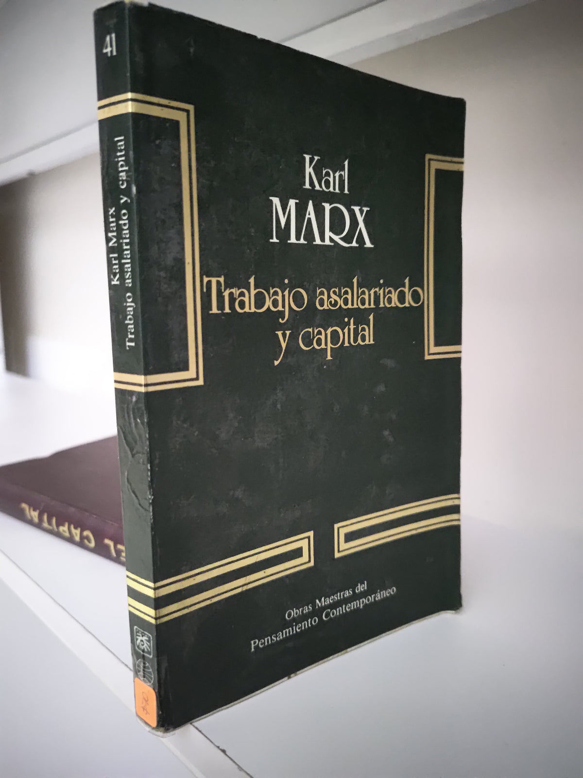 TRABAJO ASALARIADO Y CAPITAL POR KARL MARX USADO SOCIOLOGIA JUAREZ 515