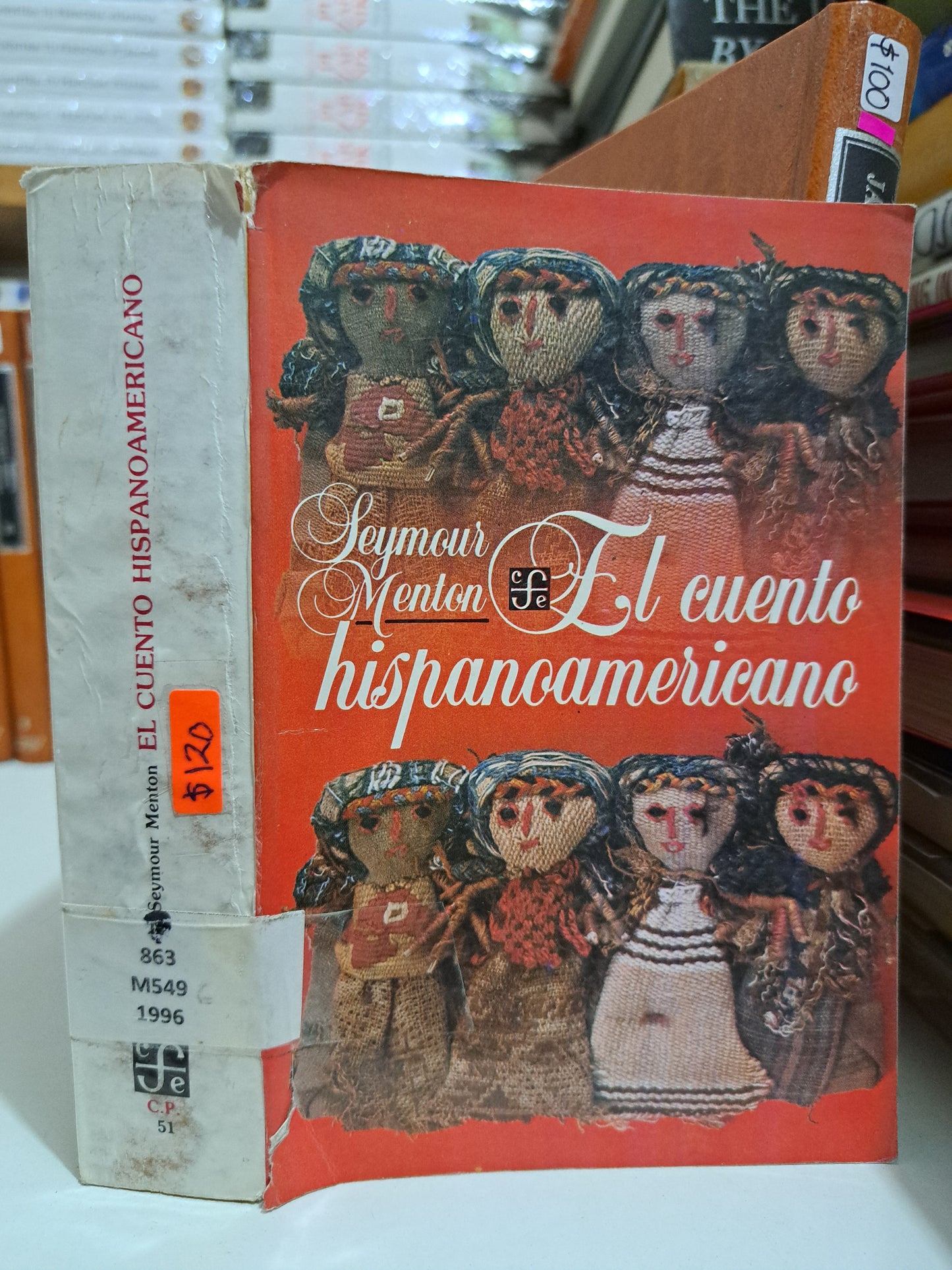 EL CUENTO HISPANOAMERICANO SEYMOUR MENTON USADO NOVELA JUÁREZ