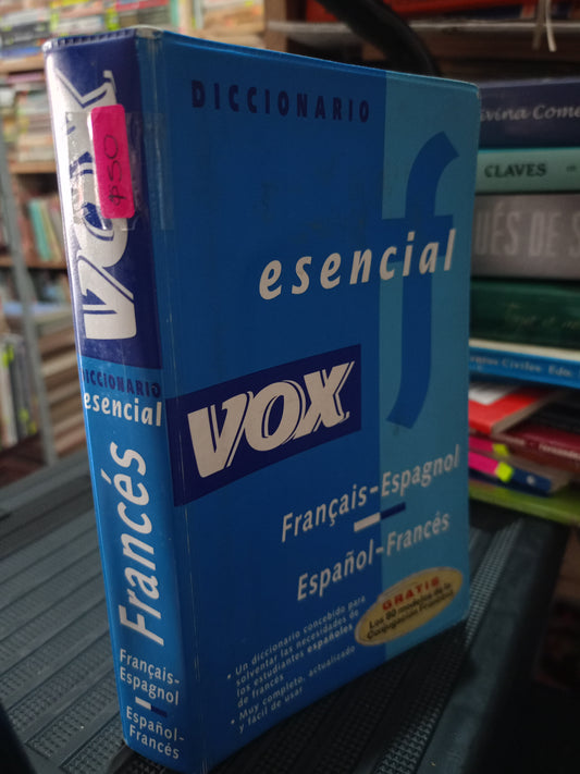 DICCIONARIO ESENCIAL VOX FRANCES ESPAÑOL USADO IDIOMAS LITERARIO 305
