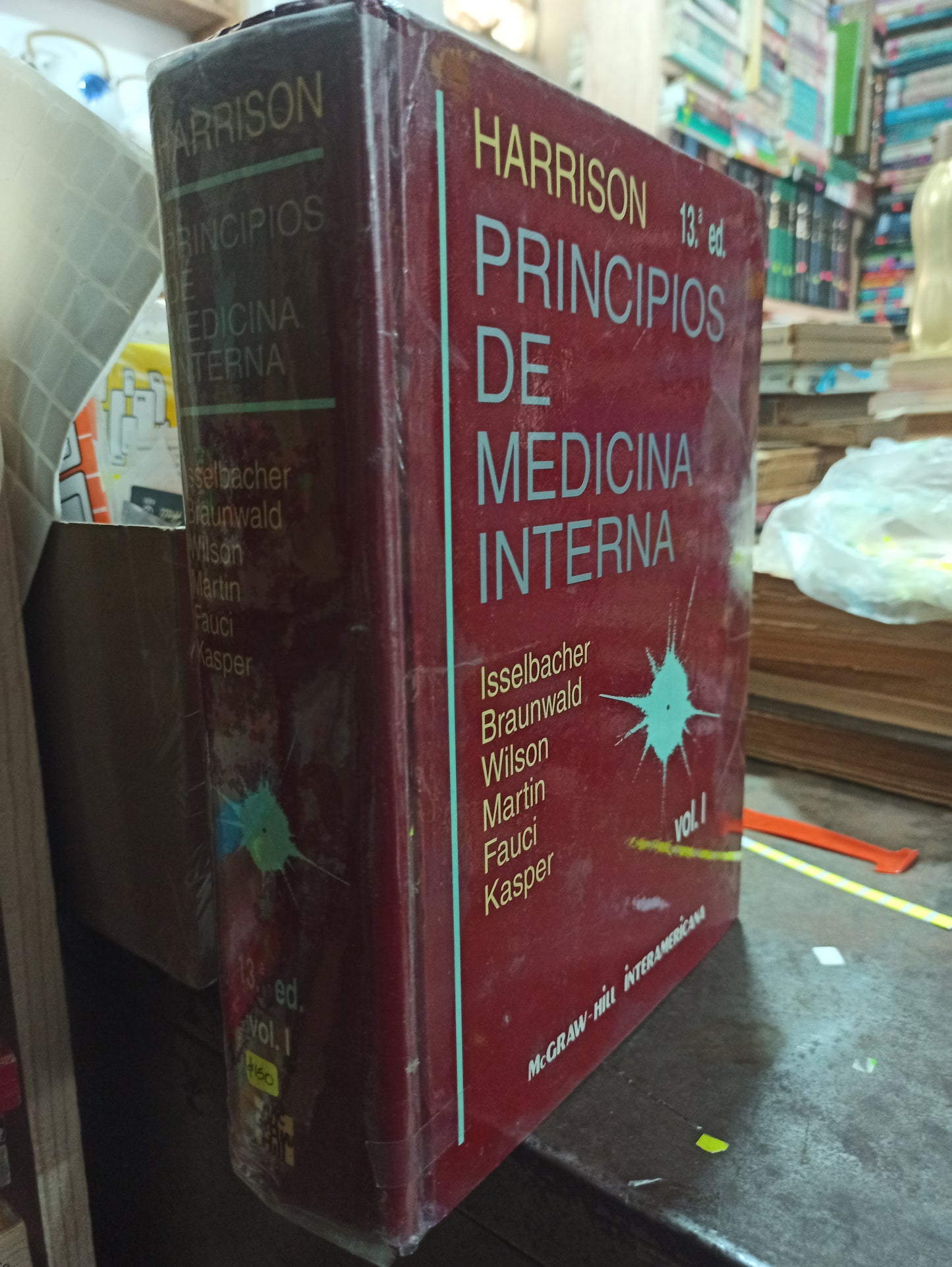 PRINCIPIOS DE MEDICINA INTERNA VOL 1. POR VARIOS AUTORES USADO SALUD ALDAMA