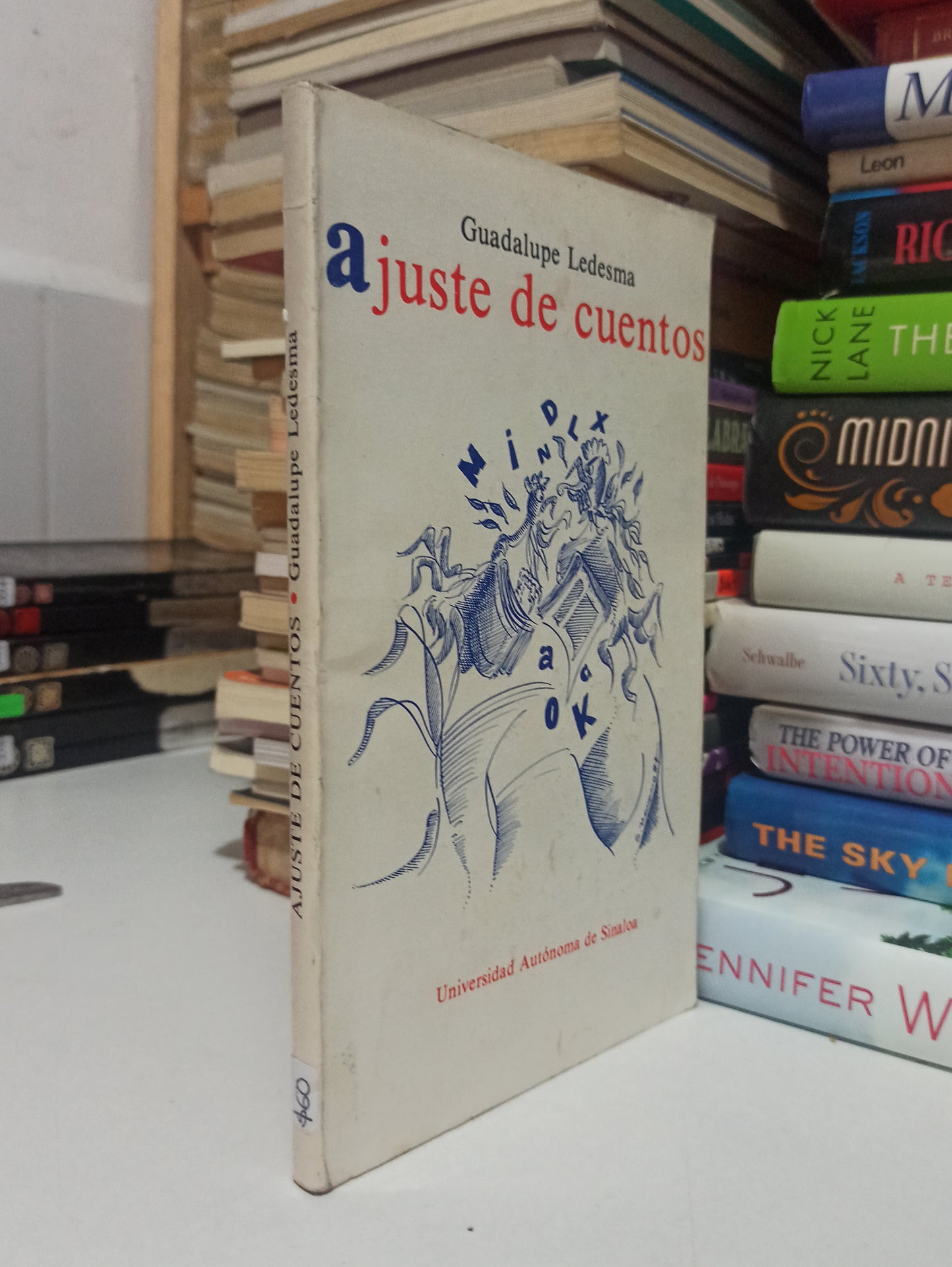 AJUSTE DE CUENTOS POR GUADALUPE LEDESMA USADO NOVELAS JUAREZ