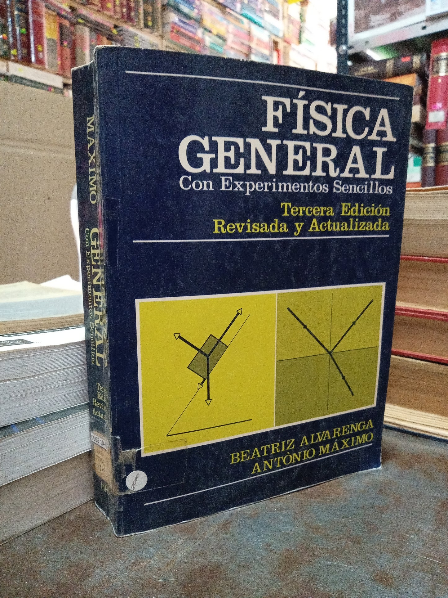 FISICA GENERAL CON EXPERIMENTOS SENCILLOS POR BEATRIZ ALVARENGA USADO FISICA ALDAMA