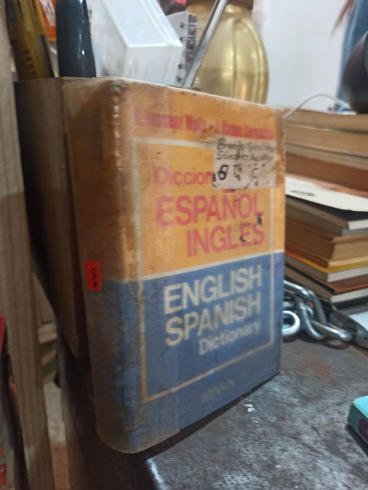 DICCIONARIO ESPAÑOL INGLES POR A. WASSEUR WALLS USADO IDIOMAS ALDAMA