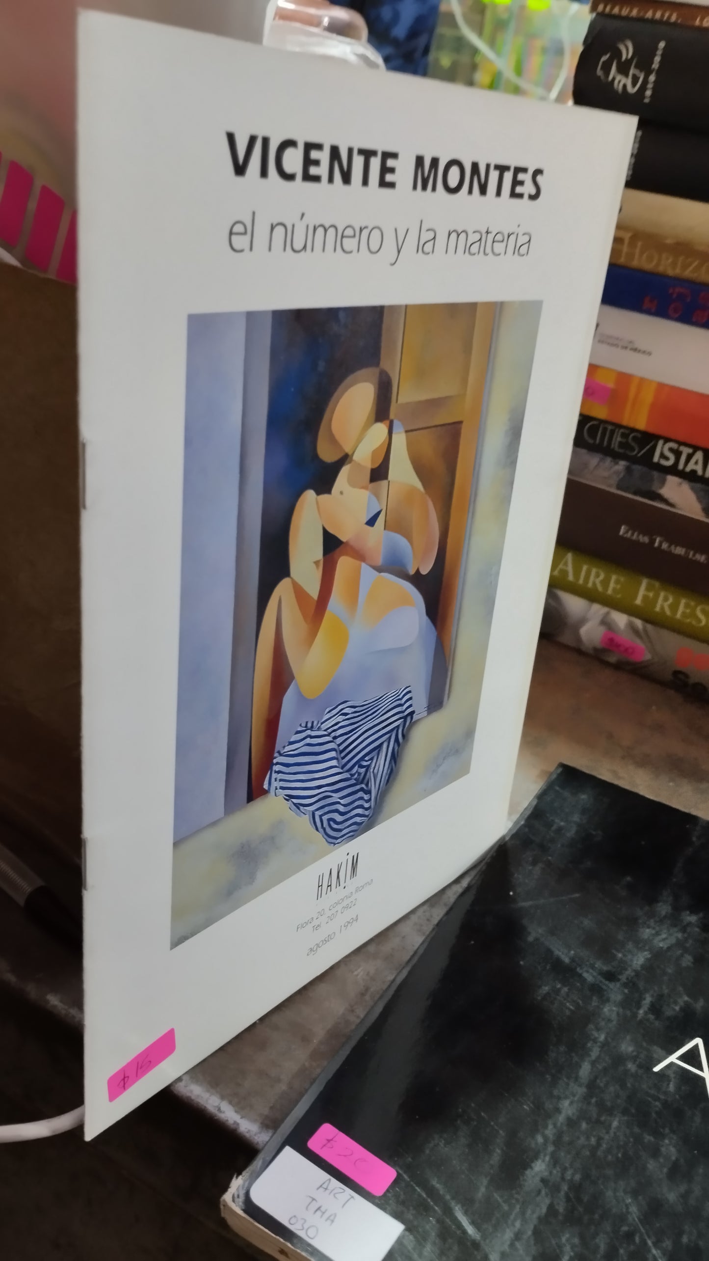 EL NUMERO Y LA MATERIA POR VICENTE MONTES LIBRO USADO ARTE ALDAMA