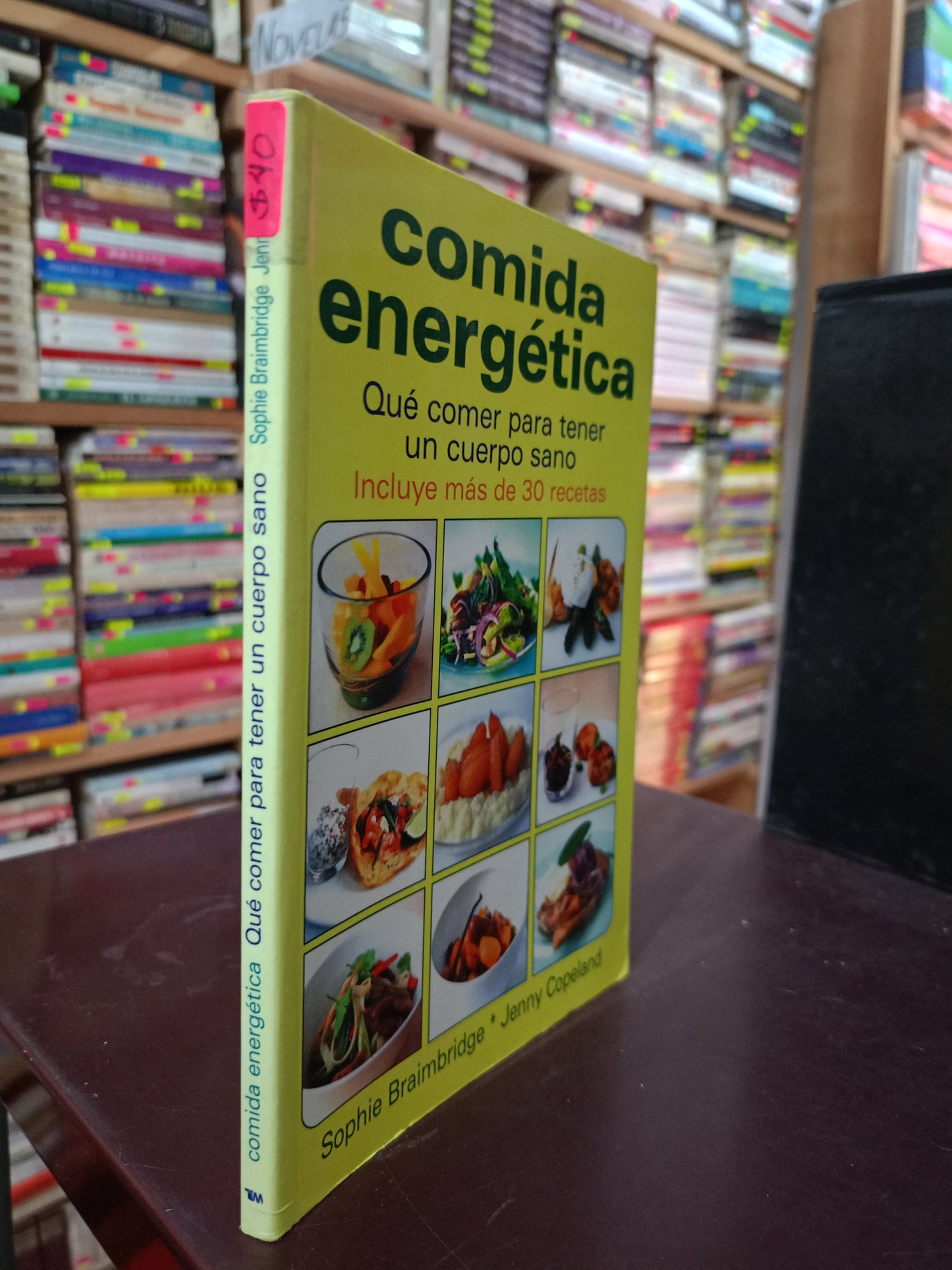 COMIDA ENERGETICA POR SOPHIE BRAIMBRIDGE USADO SALUD LITERARIO 305