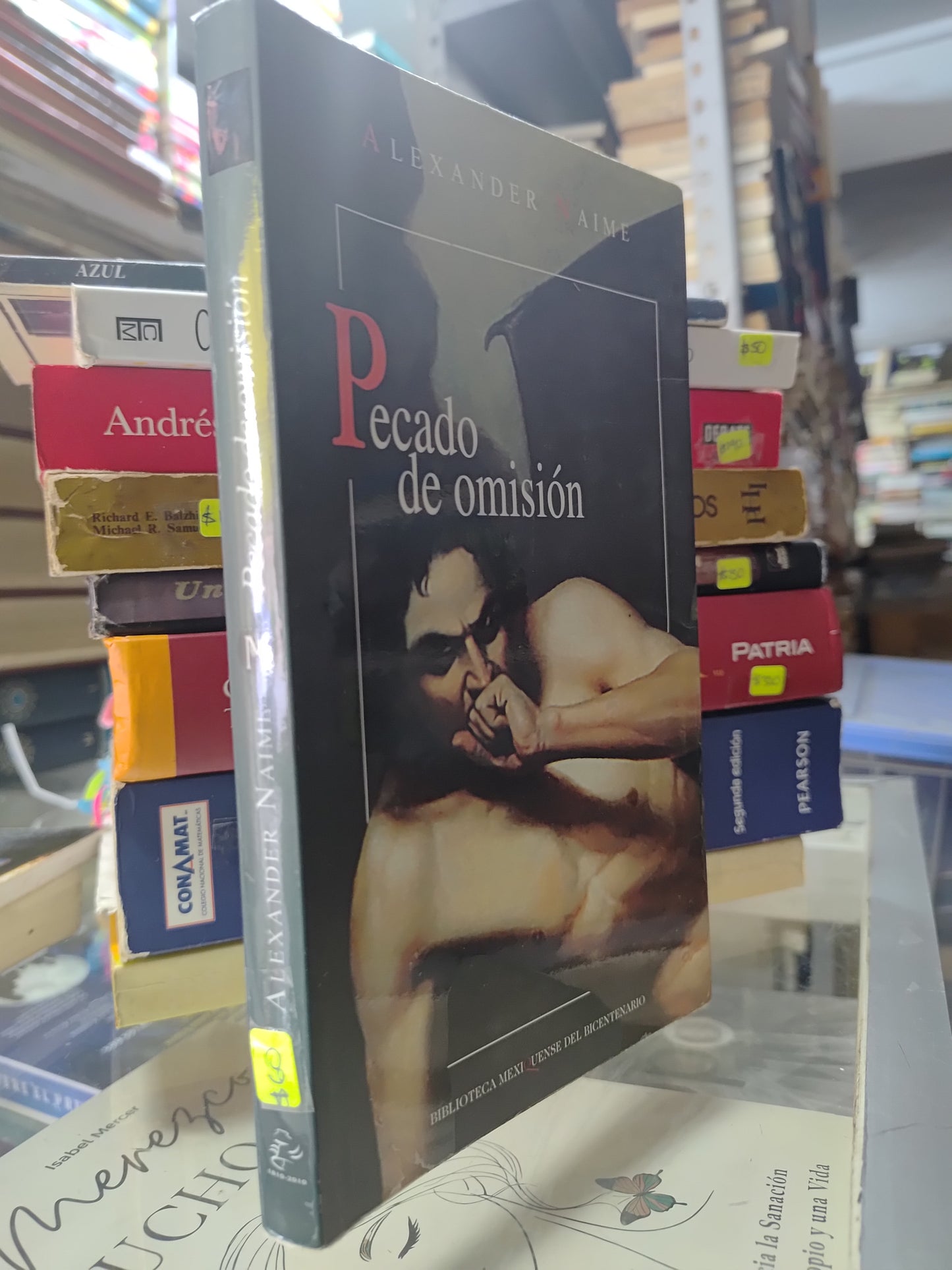 PECADO DE OMISION POR ALEXANDER NAIME USADO NOVELAS JUAREZ
