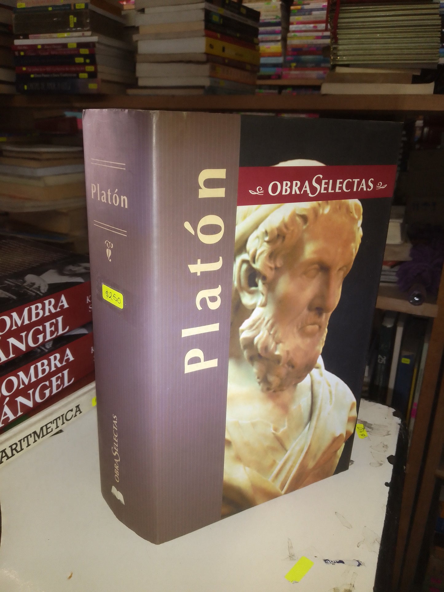 OBRAS SELECTAS: PLATÓN USADO NOVELA LITERARIO 207
