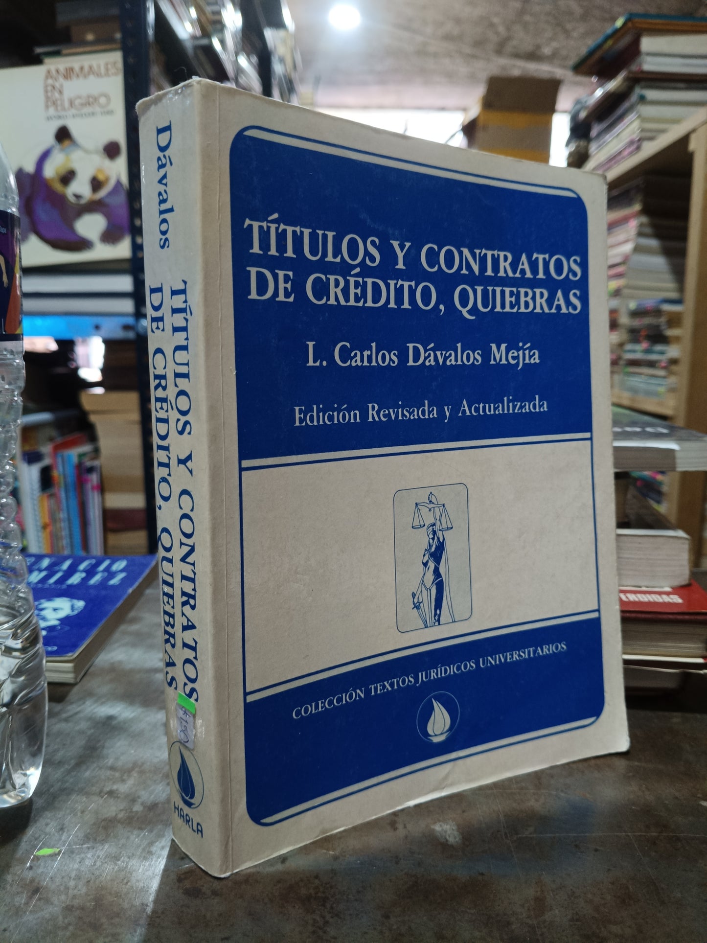 TÍTULOS Y CONTRATOS DE CRÉDITO QUIEBRAS POR CARLOS DÁVALOS MEJÍA USADO DERECHO ALDAMA
