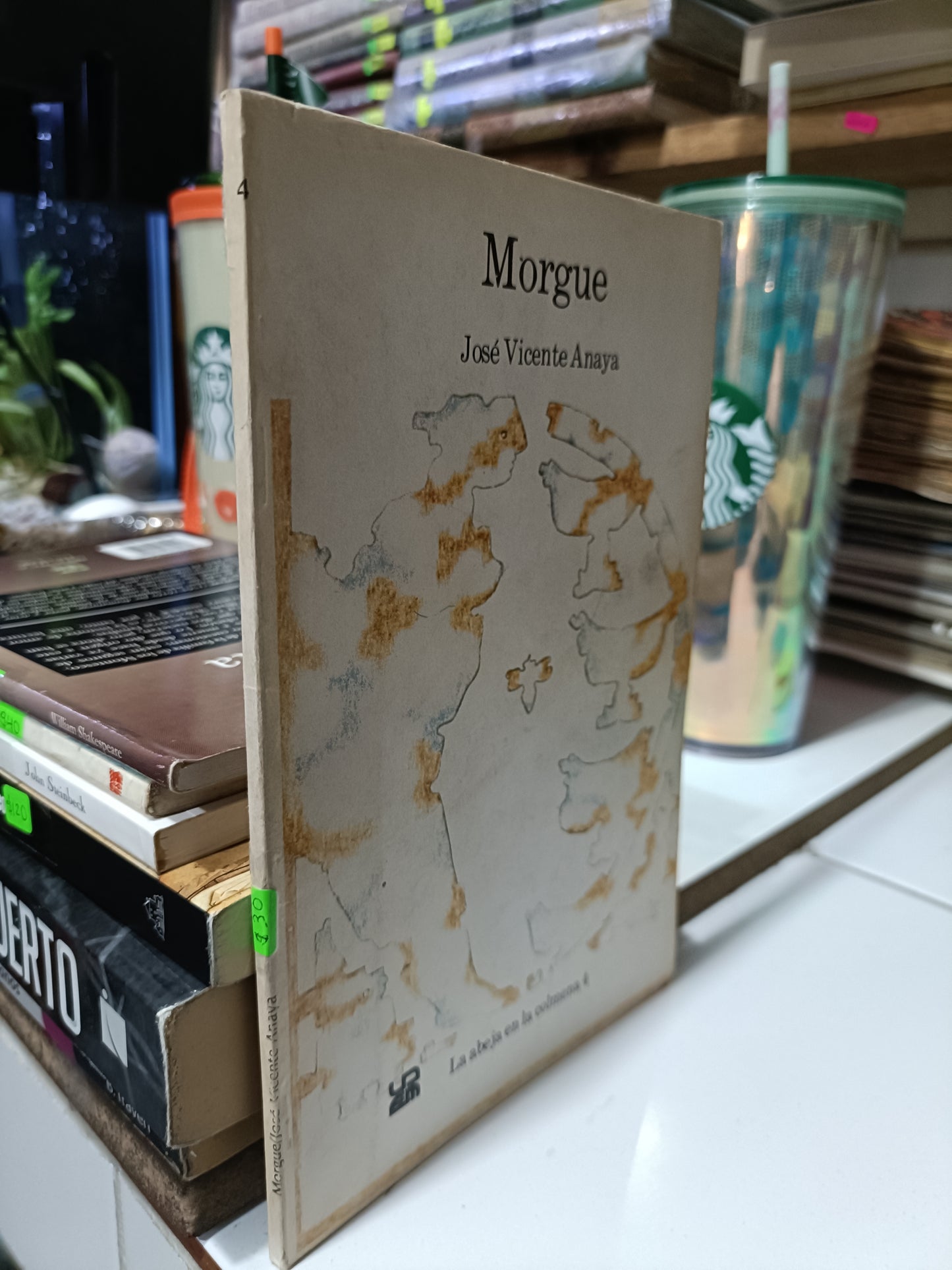 MORGUE POR JOSE VICENTE ANAYA USADO POESIA JUAREZ