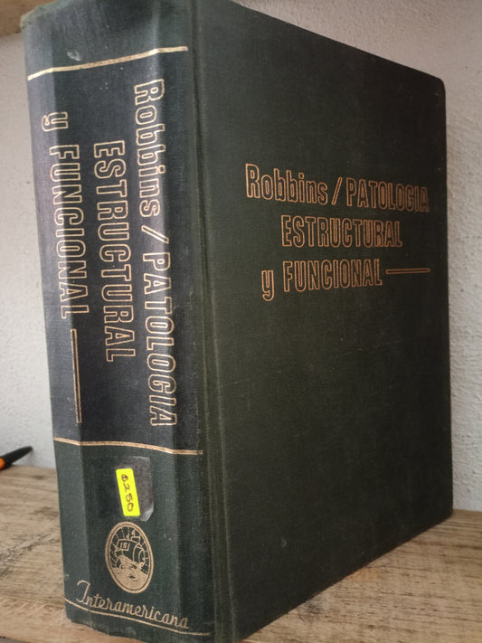 PATOLOGIA ESTRUCTURAL Y FUNCIONAL ROBBINS USADO SALUD LITERARIO 305