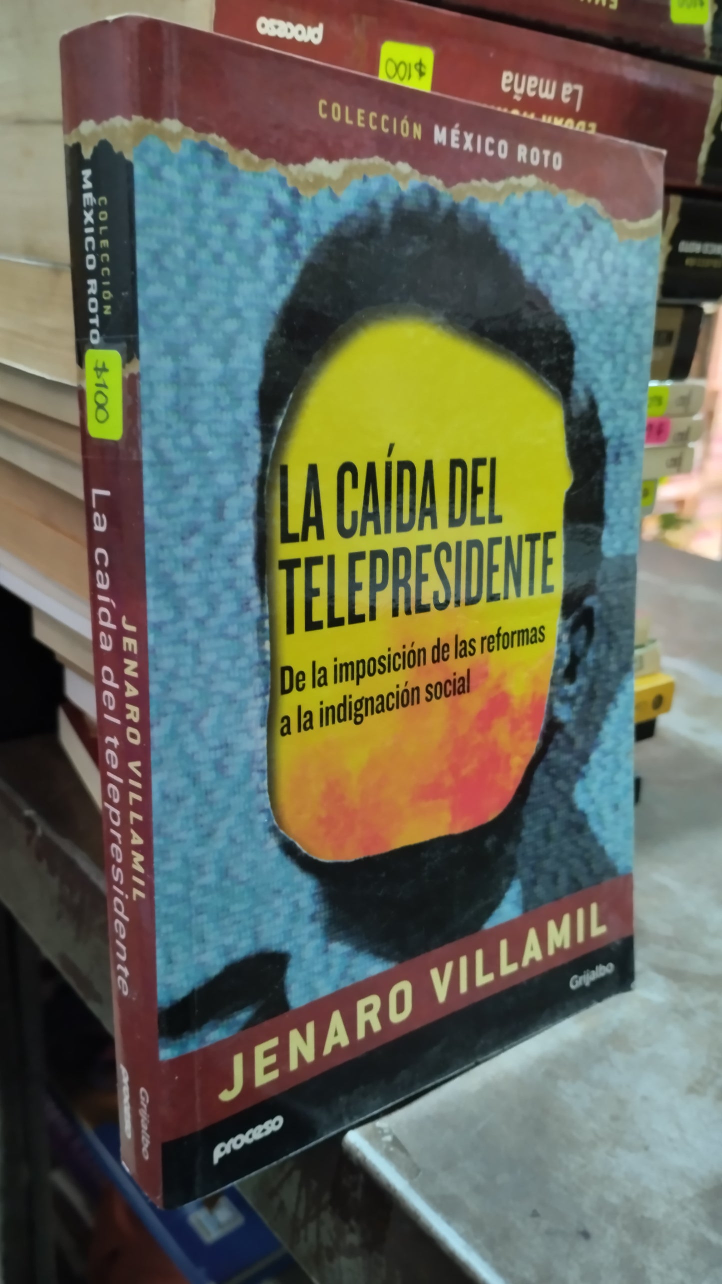 LA CAIDA DEL TELEPRESIDENTE POR JENARO VILLAMIL LIBRO USADO POLITICA ALDAMA
