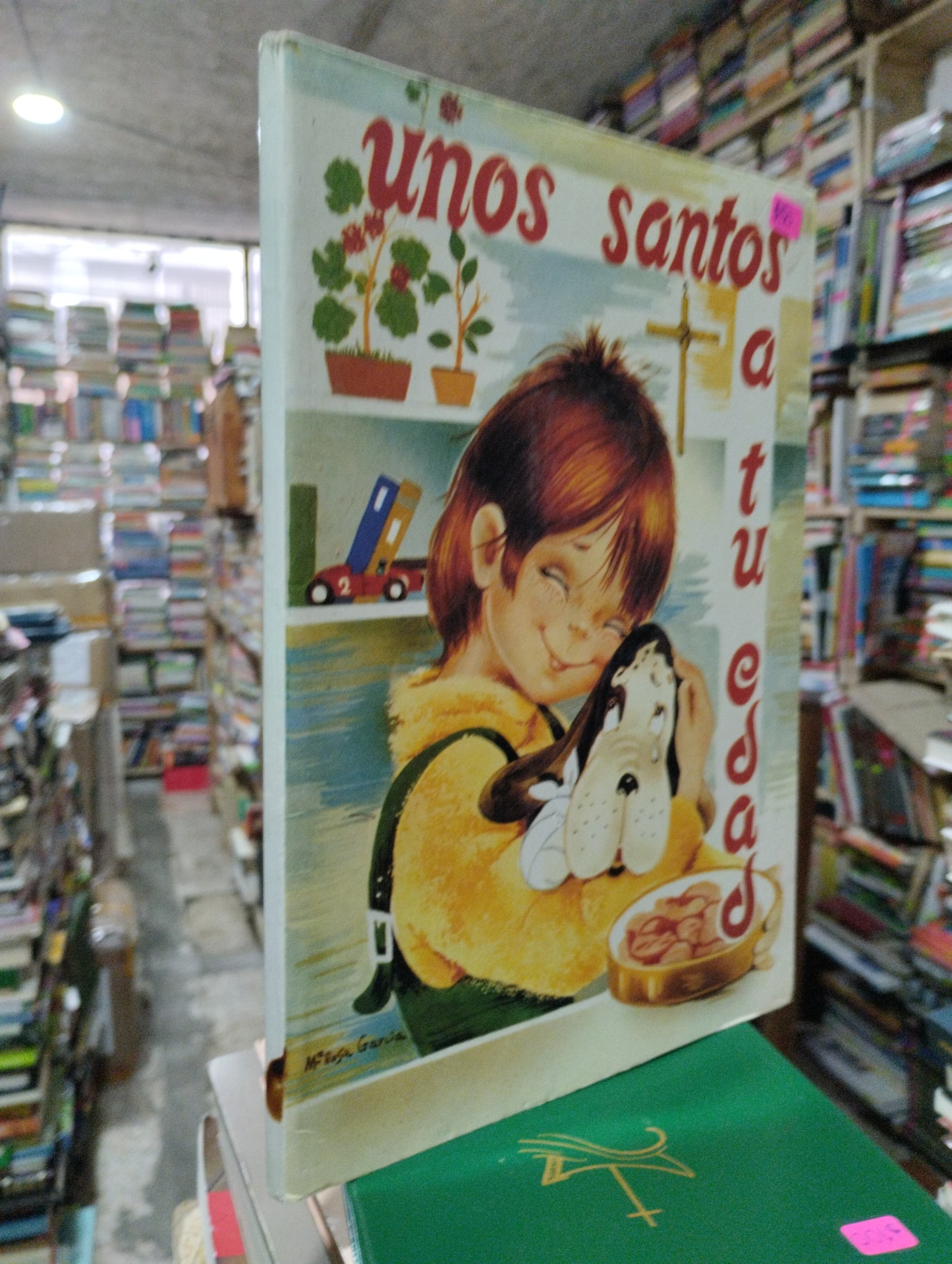 UNOS SANTOS A TU EDAD POR DR. LUIS SANZ BURATA USADO NOVELAS ALDAMA
