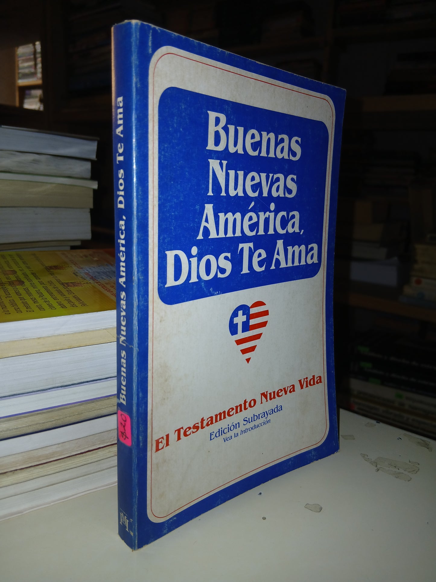 BUENAS NUEVAS AMÉRICA, DIOS TE AMA POR LA CONVENCIÓN BAUTISTA DE TEXAS USADO RELIGIÓN LITERARIO 207