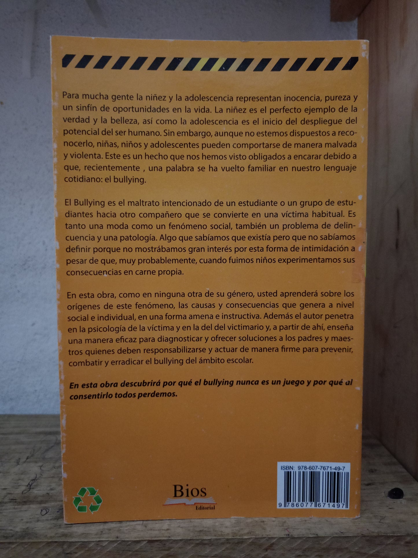 BULLYING POR RENATO VÉLEZ USADO EDUCACIÓN LITERARIO 305