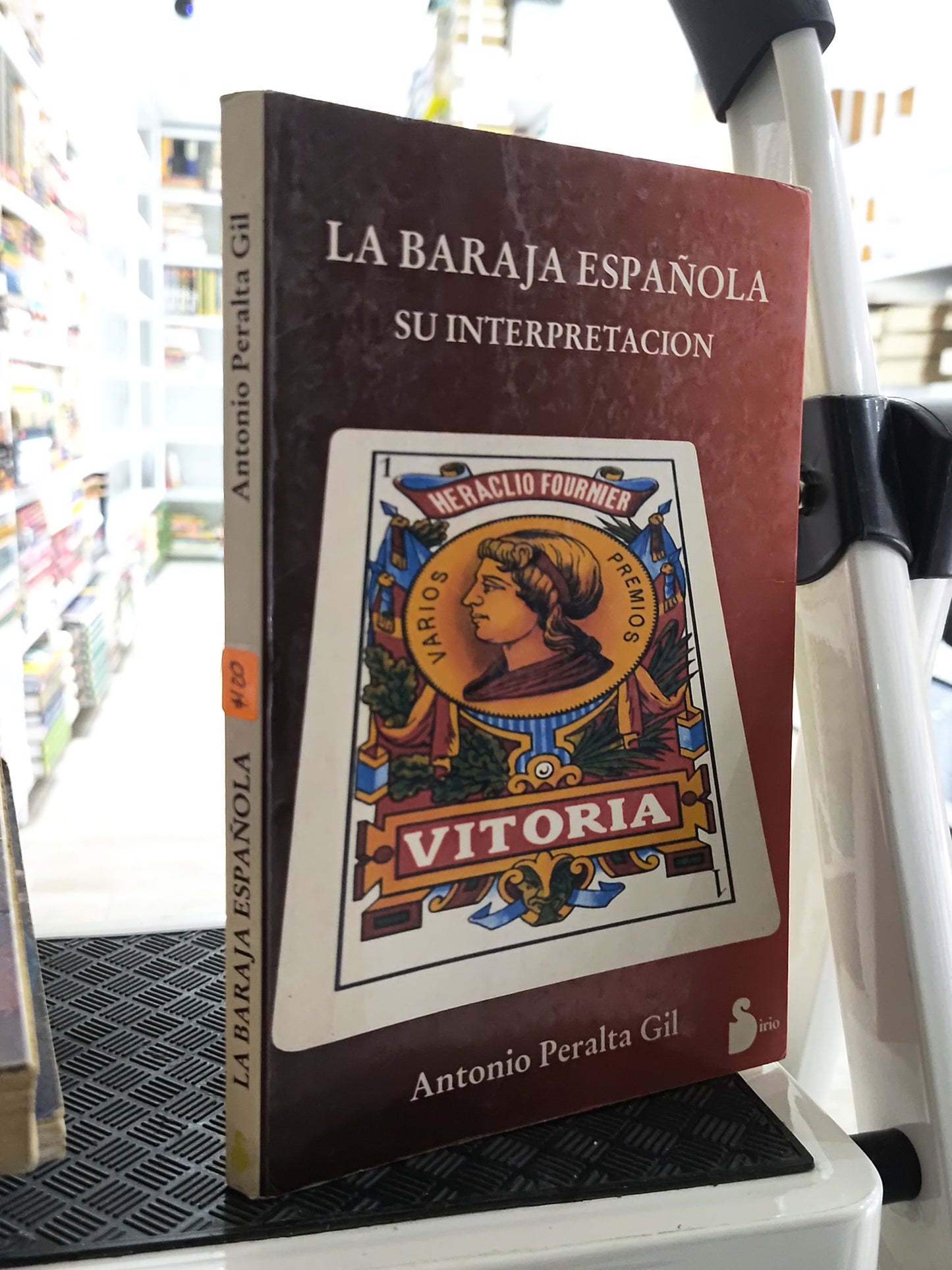 LA BARAJA ESPAÑOLA SU INTERPRETACION POR ANTONIO PERALTA GIL USADO ESOTERISMO JUAREZ 515