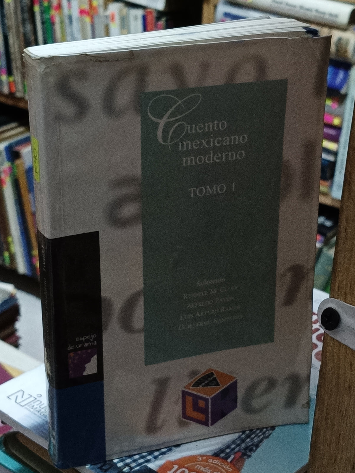 CUENTO MEXICANO MODERNO TOMO I RUSSELL M. CLUFF USADO NOVELA LITERARIO 305