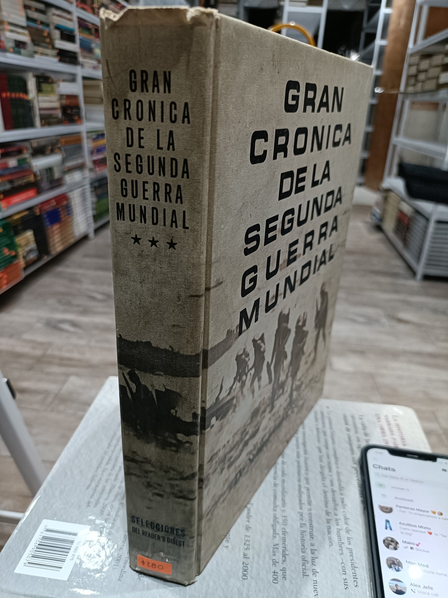 GRAN CRONICA DE LA SEGUNDA GUERRA MUNDIAL POR STALINGRADO A HIROSHIMA TOMO 3 USADOS HISTORIA JUAREZ 515