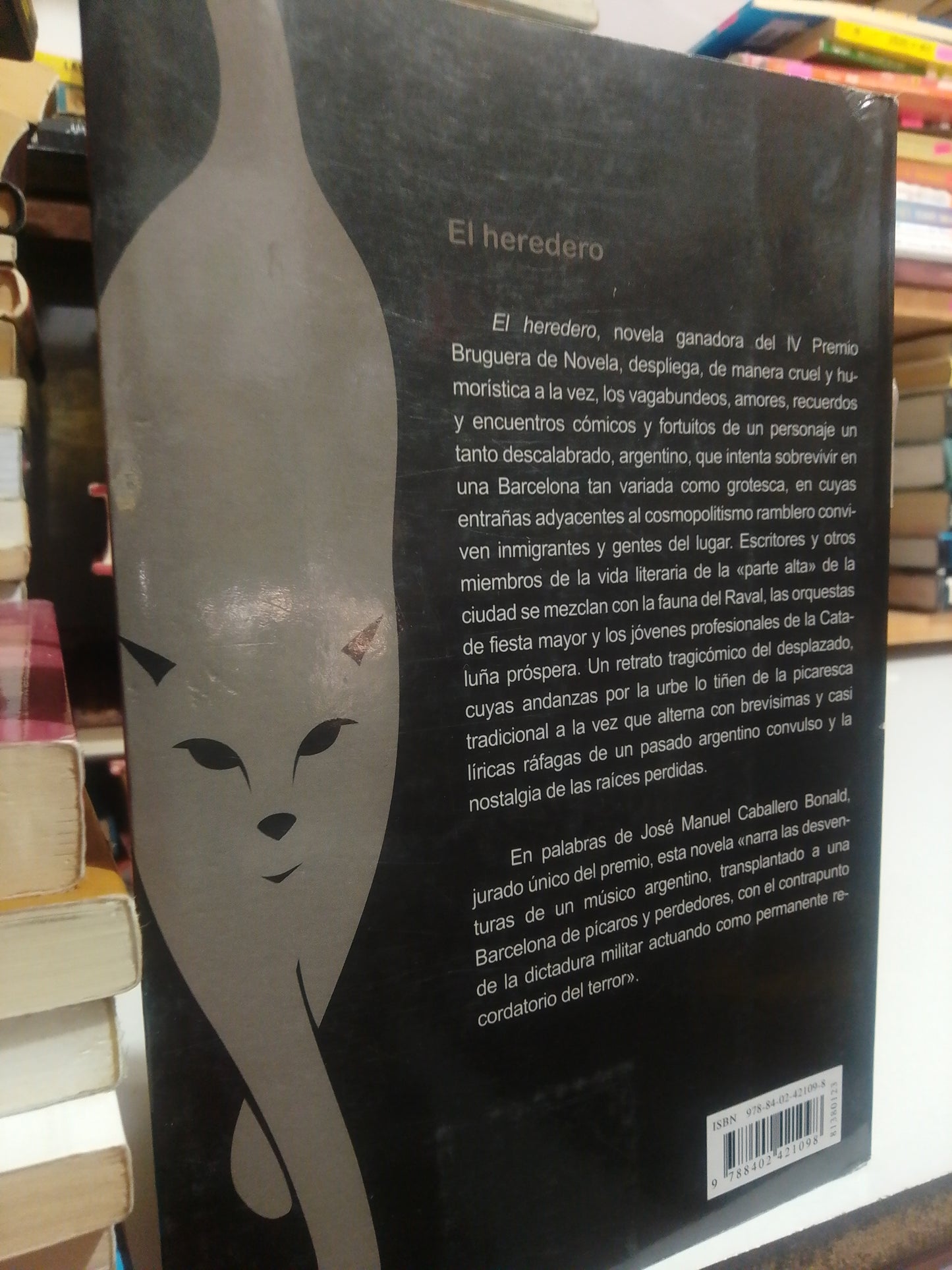 EL HEREDERO POR MARIO CATELLI USADO NOVELA JUÁREZ