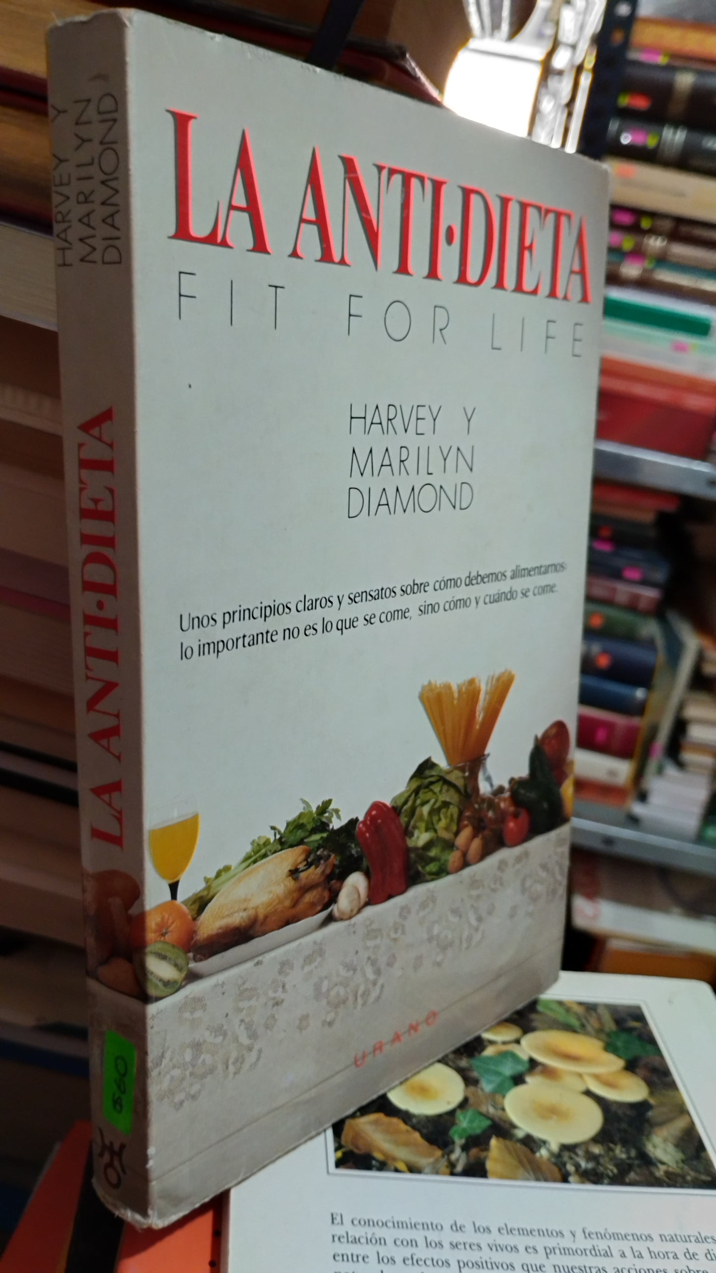 LA ANTIDIETA POR HARVEY LIBRO USADO COCINA ALDAMA