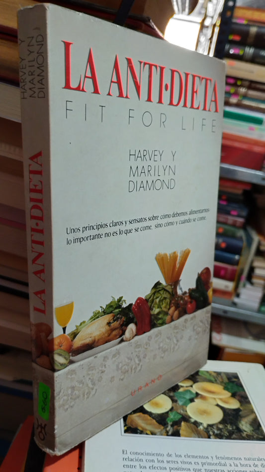 LA ANTIDIETA POR HARVEY LIBRO USADO COCINA ALDAMA