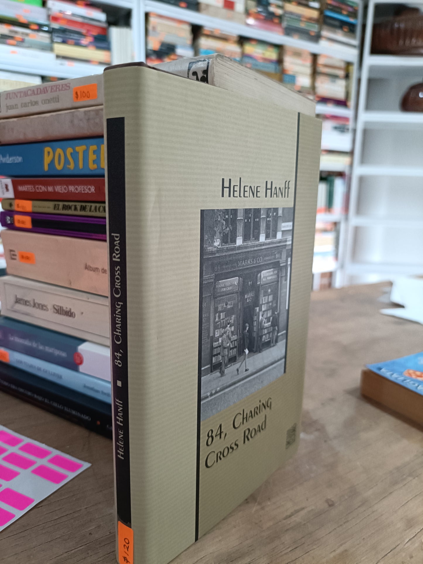 84 CHARING CROSS ROAD POR HELENE HANFF USADO NOVELA JUAREZ 515