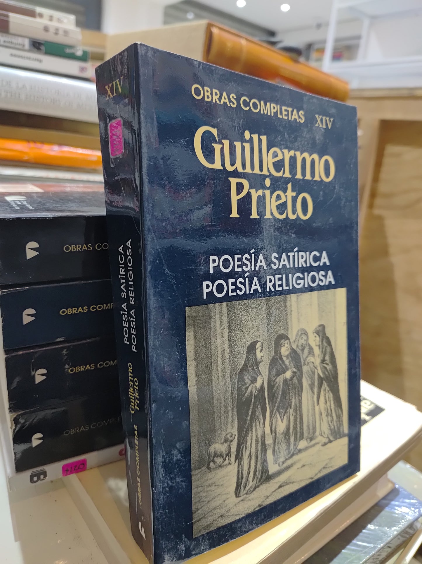 POESIA SATIRICA POESIA RELIGIOSA POR GUILLERMO PRIETO USADO NOVELAS JUAREZ 515