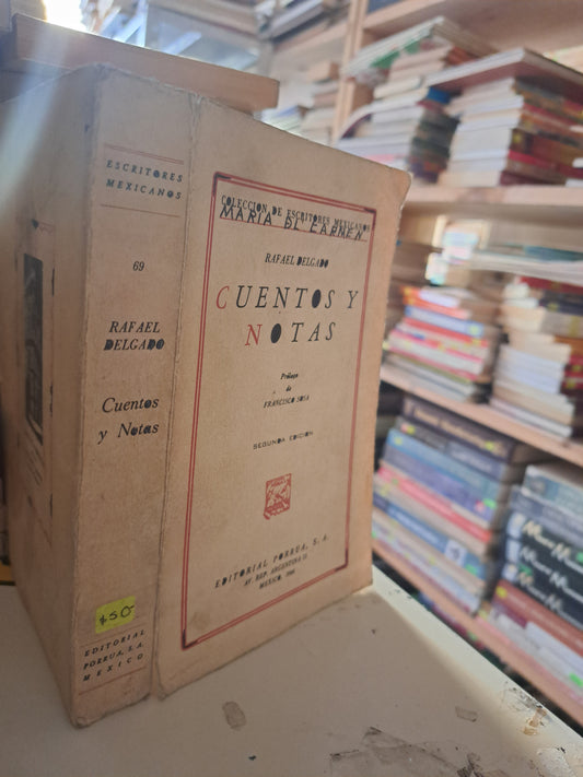 CUENTOS Y NOTAS RAFAEL DELGADO USADO LITERARIO 207 NOVELA