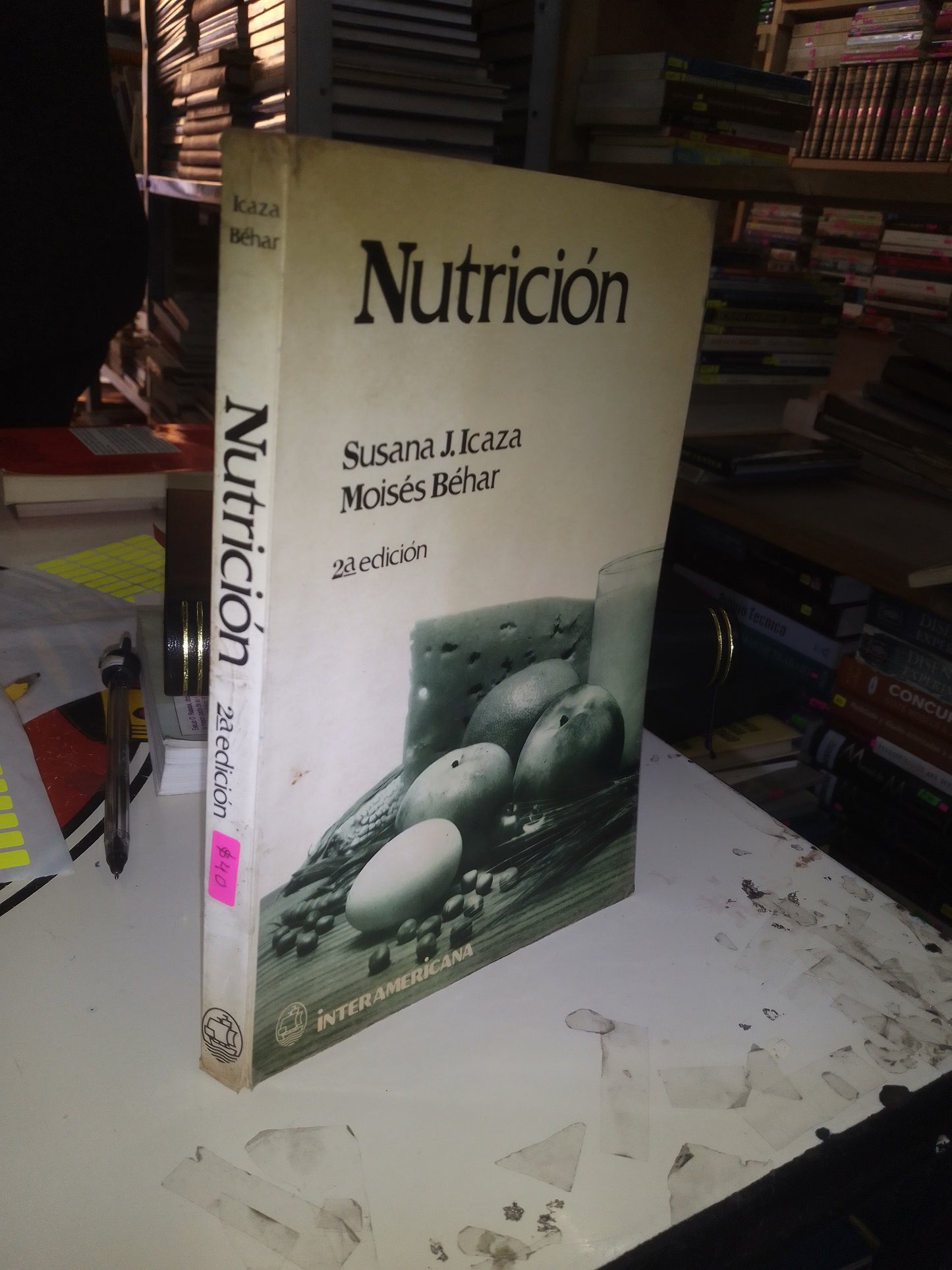 NUTRICIÓN POR ICAZA Y BÉHAR USADO NUTRICIÓN LITERARIO 207